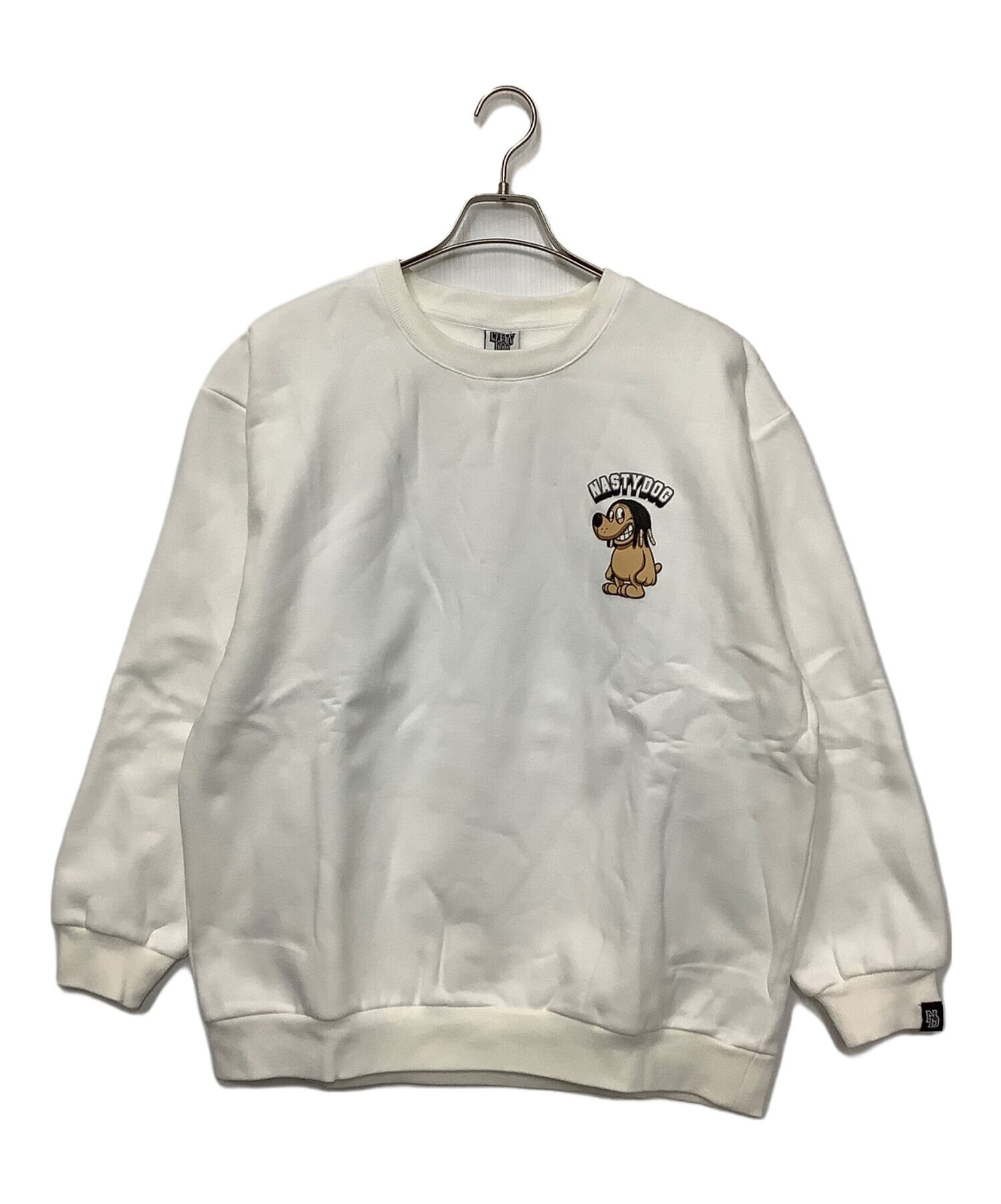 【完売品】NASTYDOGスウェット 中古・古着通販】nasty dog (ナスティー ドッグ) スウェット サイズ:1