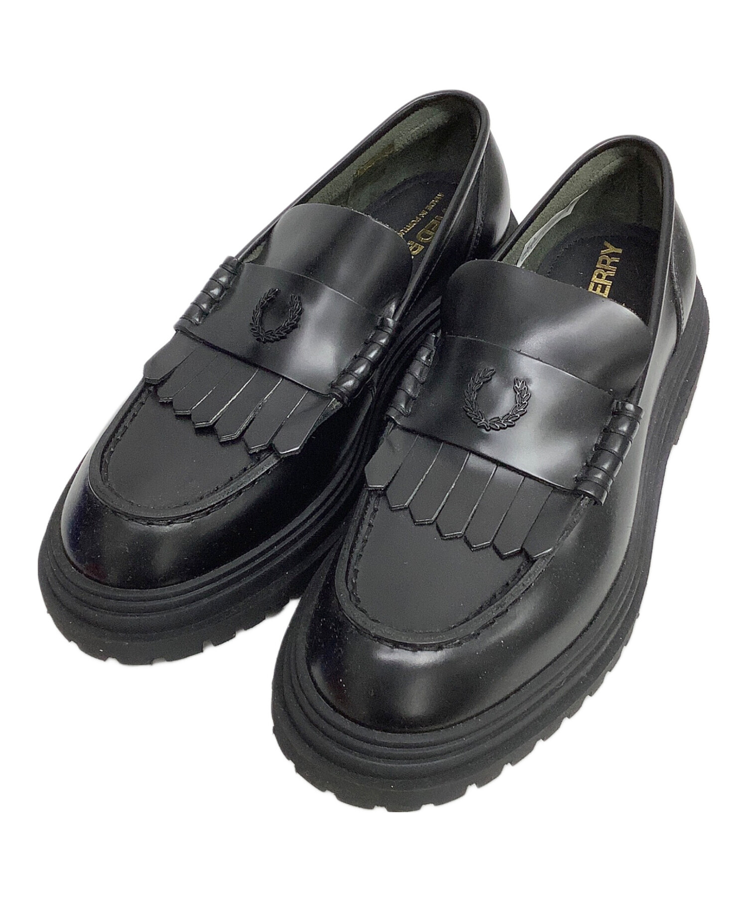 中古・古着通販】FRED PERRY (フレッドペリー) ローファー ブラック