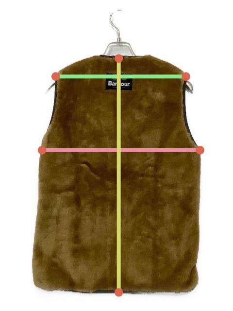 中古・古着通販】Barbour (バブアー) フリースベスト ベージュ サイズ