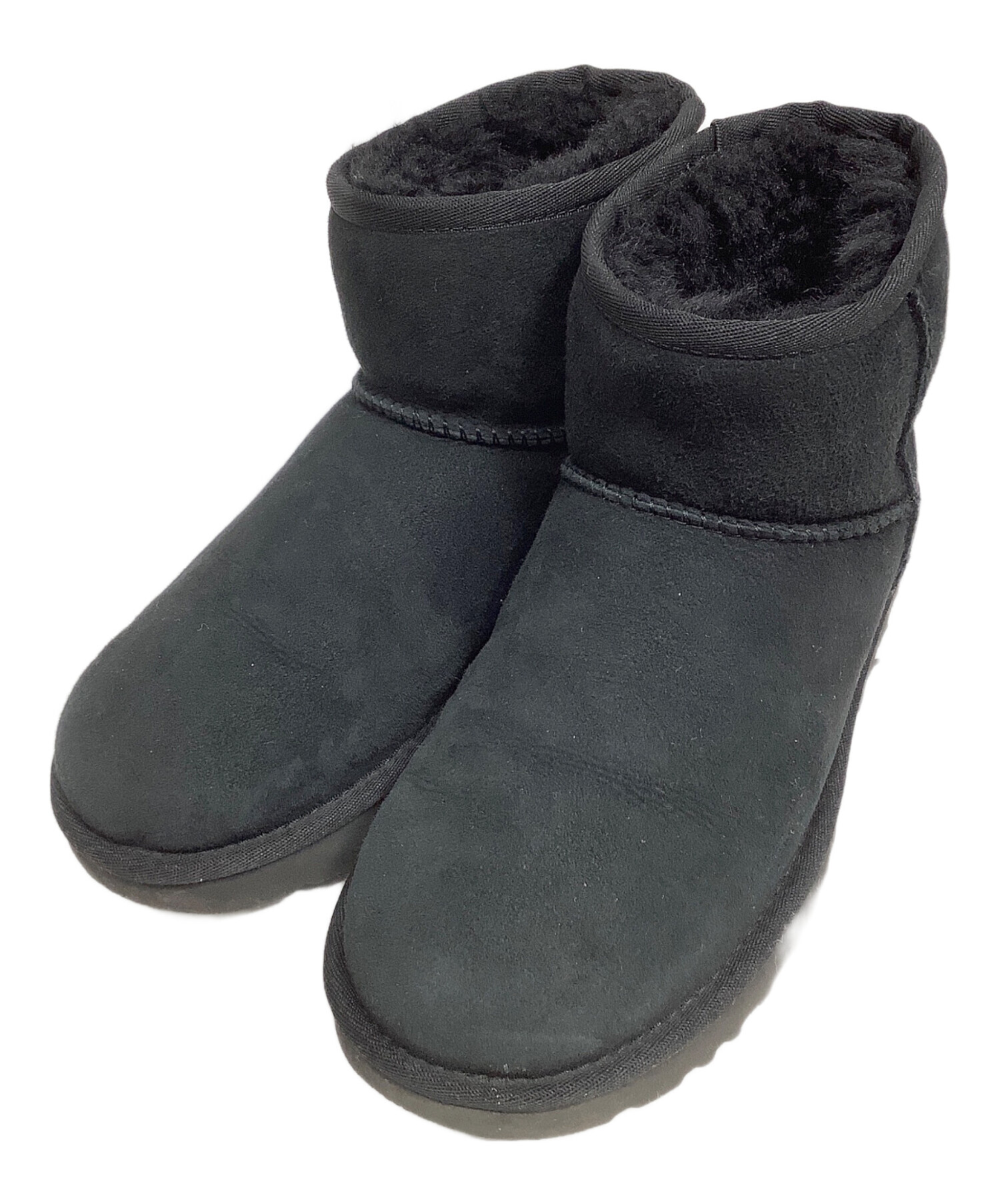 中古・古着通販】UGG (アグ) ムートンブーツ ブラック サイズ:23cm