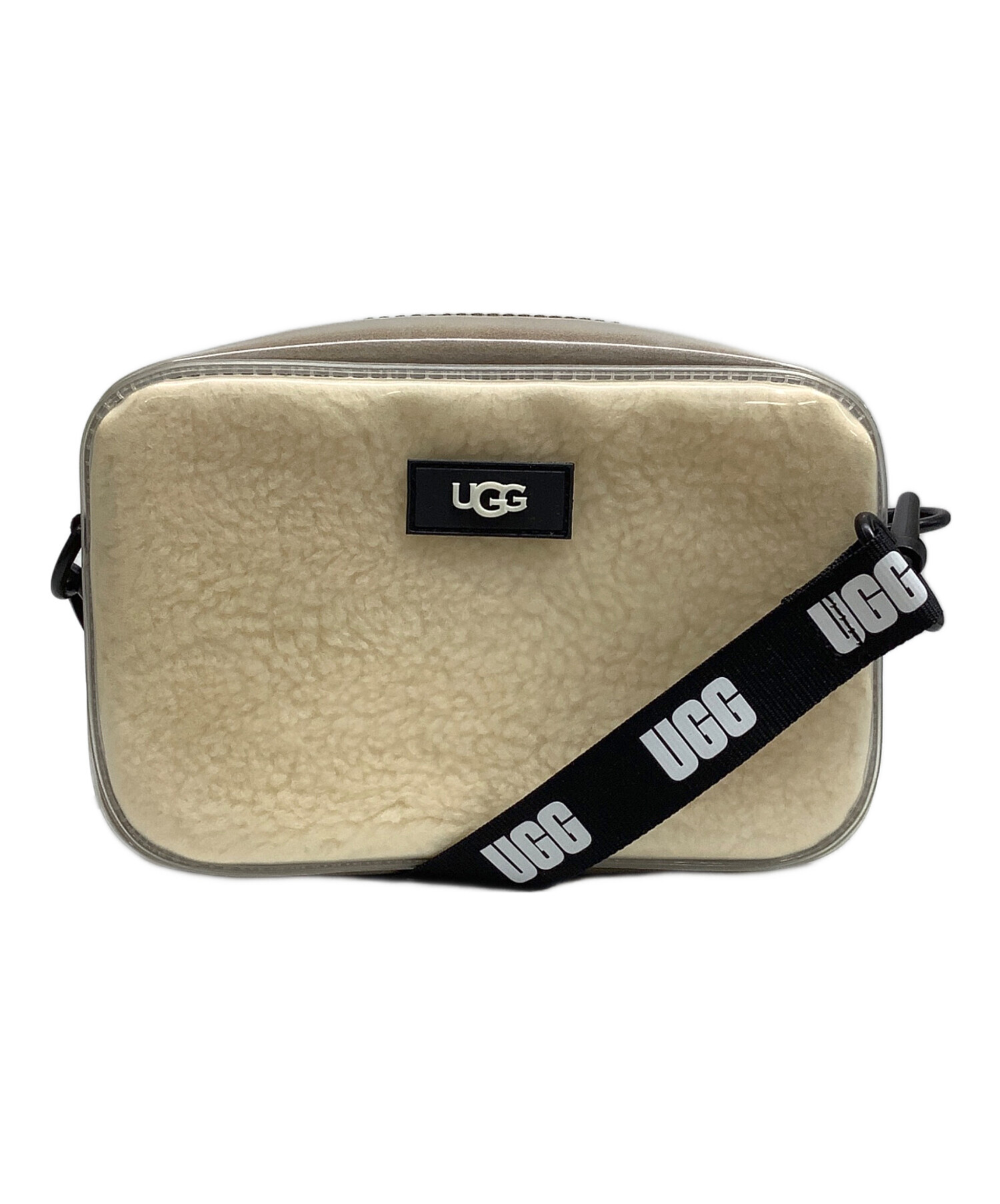 【美品】UGG ショルダーバッグ 中古・古着通販】UGG (アグ) ショルダーバッグ ベージュ｜ブランド