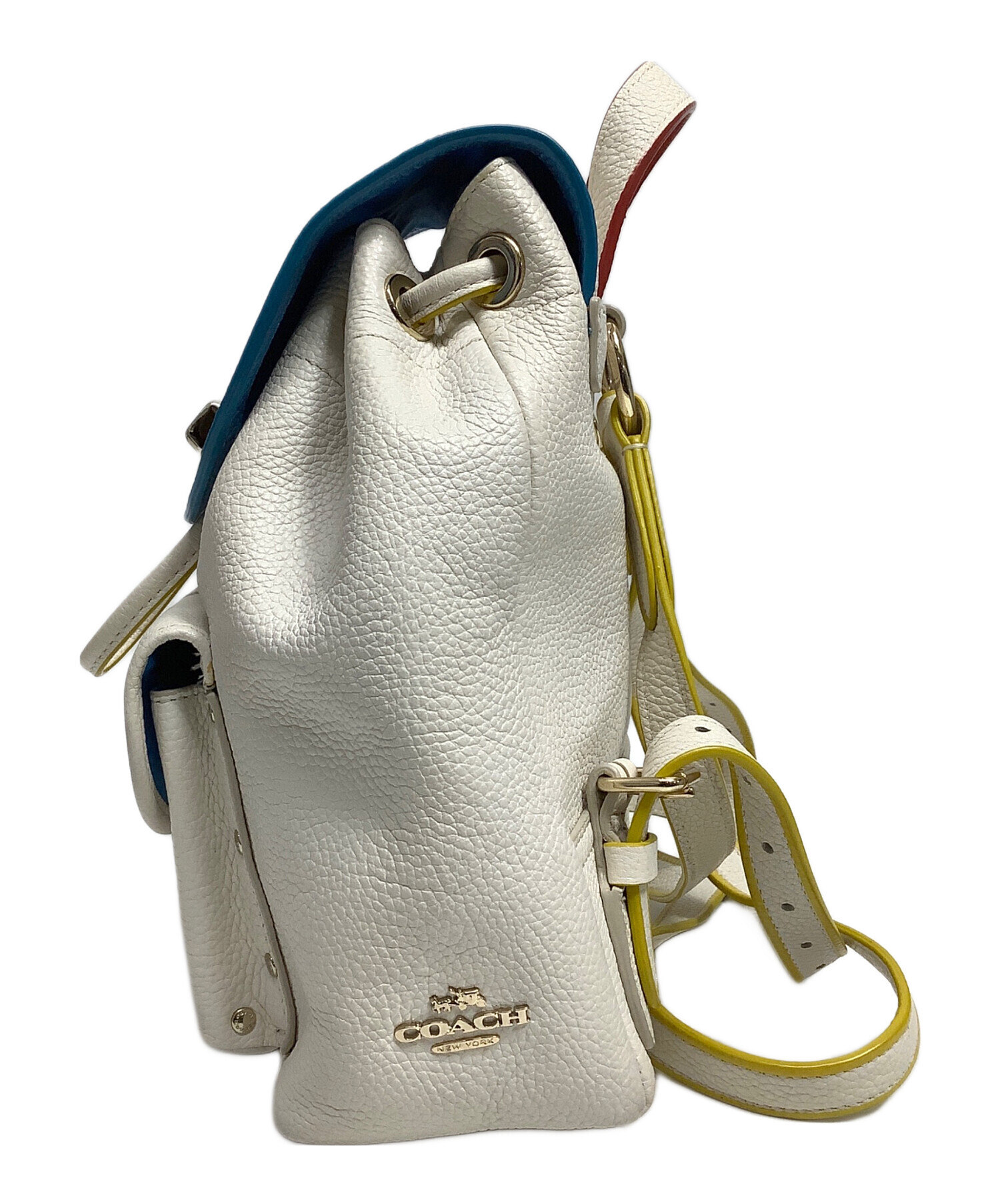 中古・古着通販】COACH (コーチ) リュック アイボリー｜ブランド・古着 