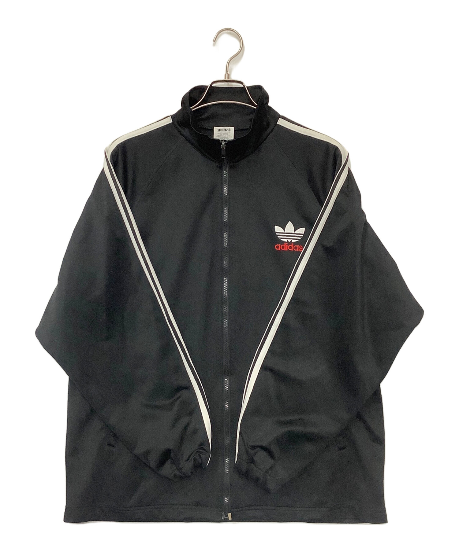 中古・古着通販】adidas (アディダス) トラックジャケット ブラック