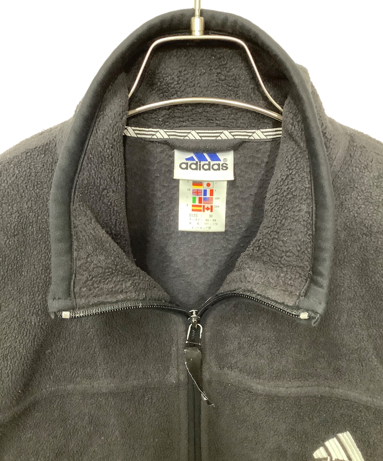 中古・古着通販】adidas (アディダス) トラックジャケット ブラック