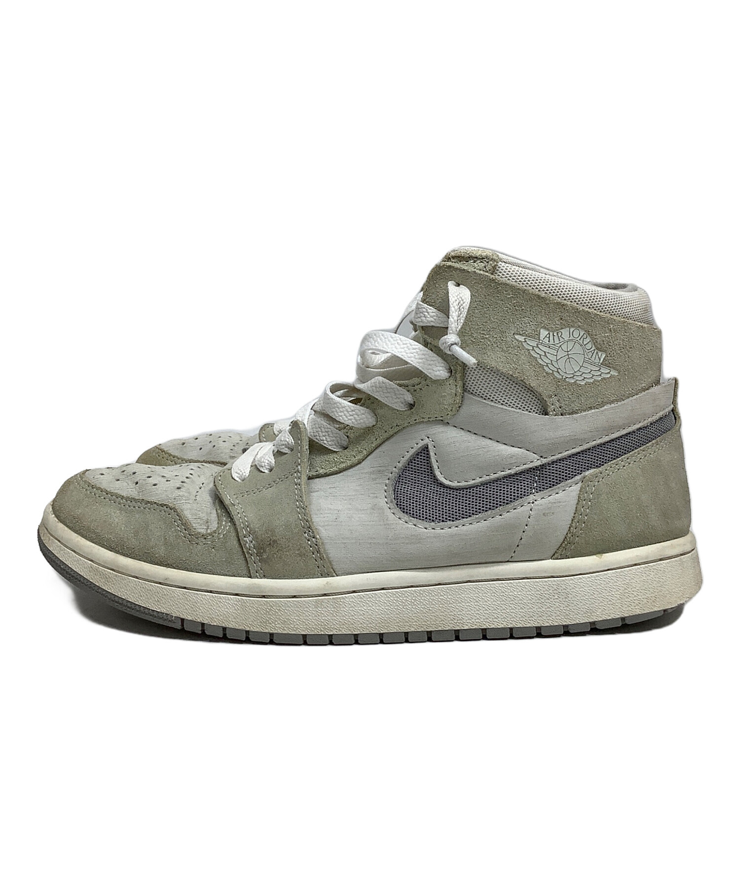 中古・古着通販】NIKE (ナイキ) ミドルカットスニーカー ホワイト 