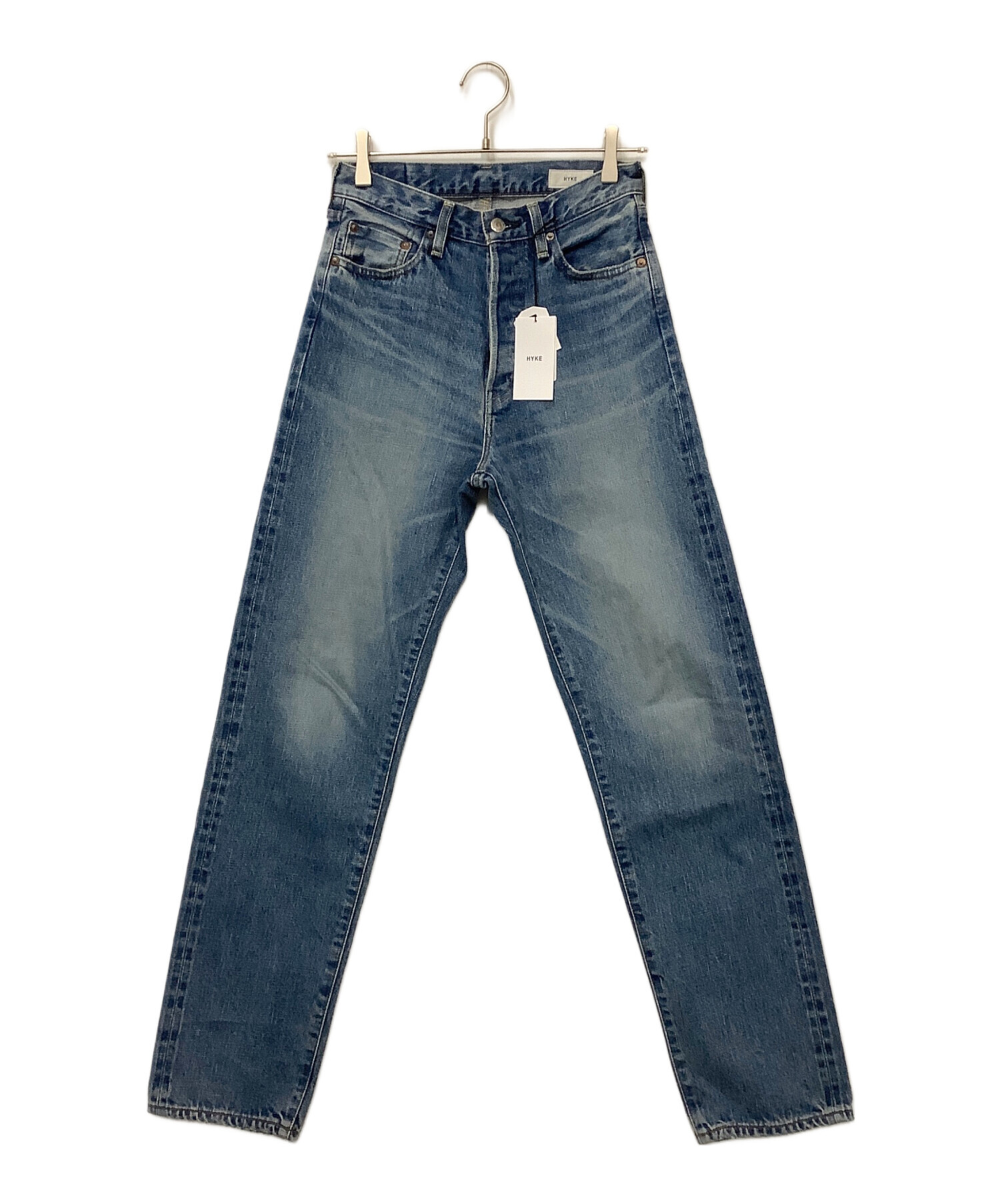 中古・古着通販】HYKE (ハイク) デニムパンツ インディゴ サイズ:28 未