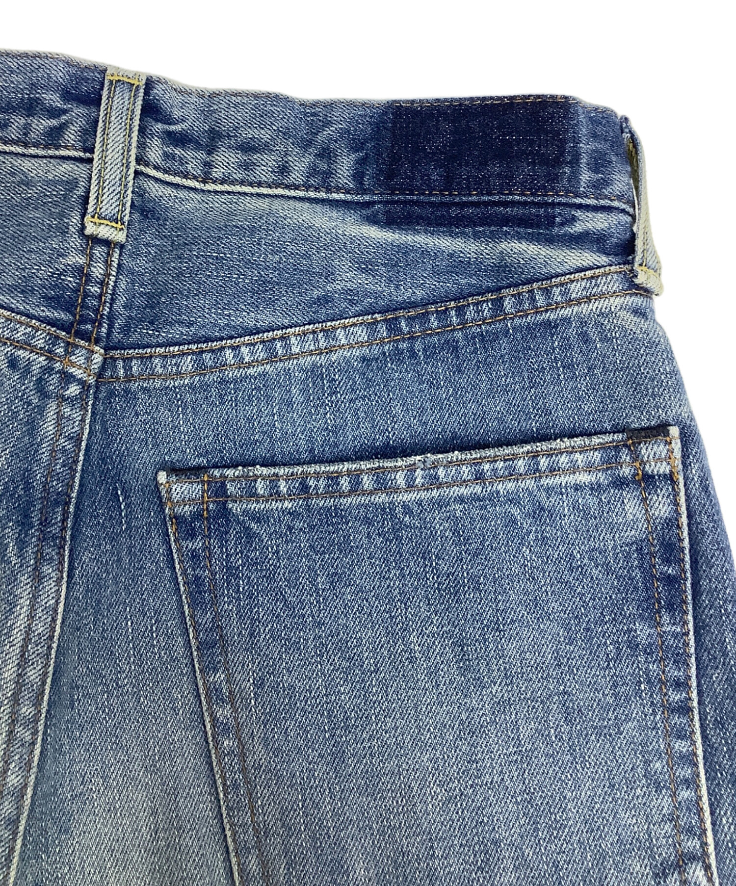 中古・古着通販】HYKE (ハイク) デニムパンツ インディゴ サイズ:28 未