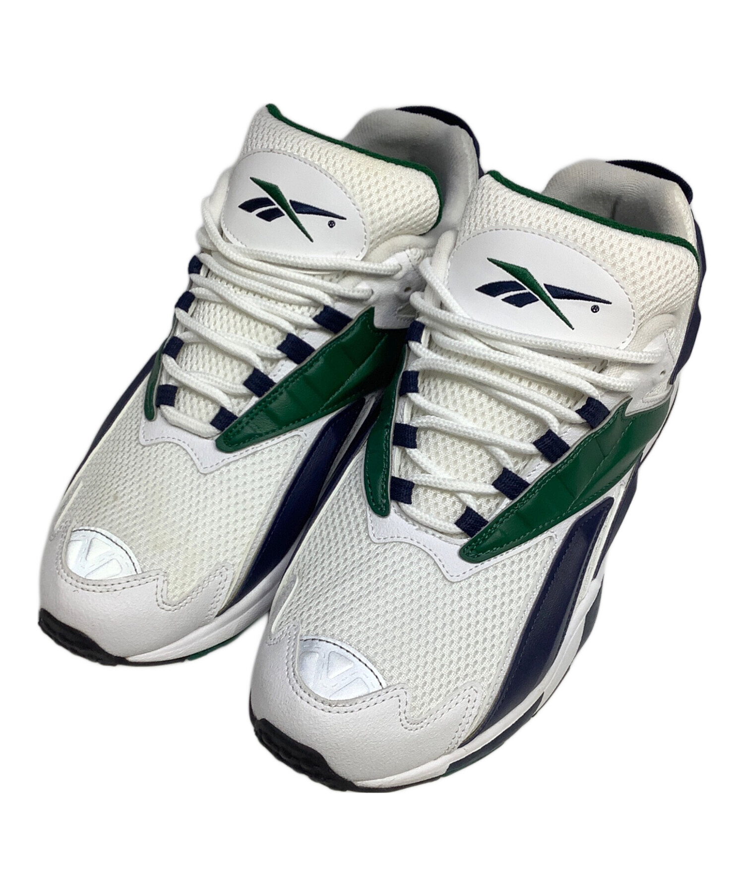 中古・古着通販】REEBOK (リーボック) スニーカー ホワイト×ネイビー