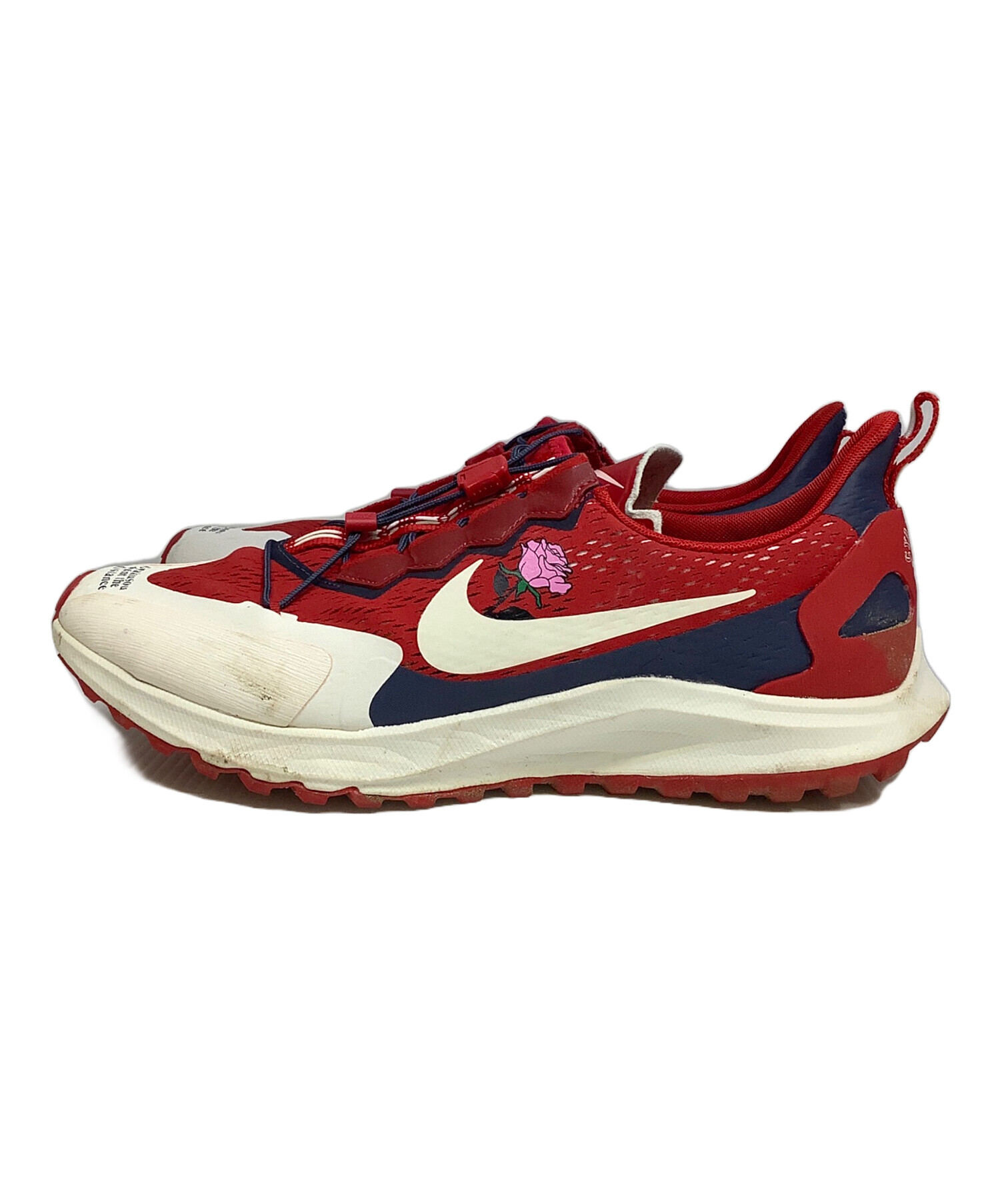 中古・古着通販】NIKE (ナイキ) スニーカー レッド サイズ:28.5cm 