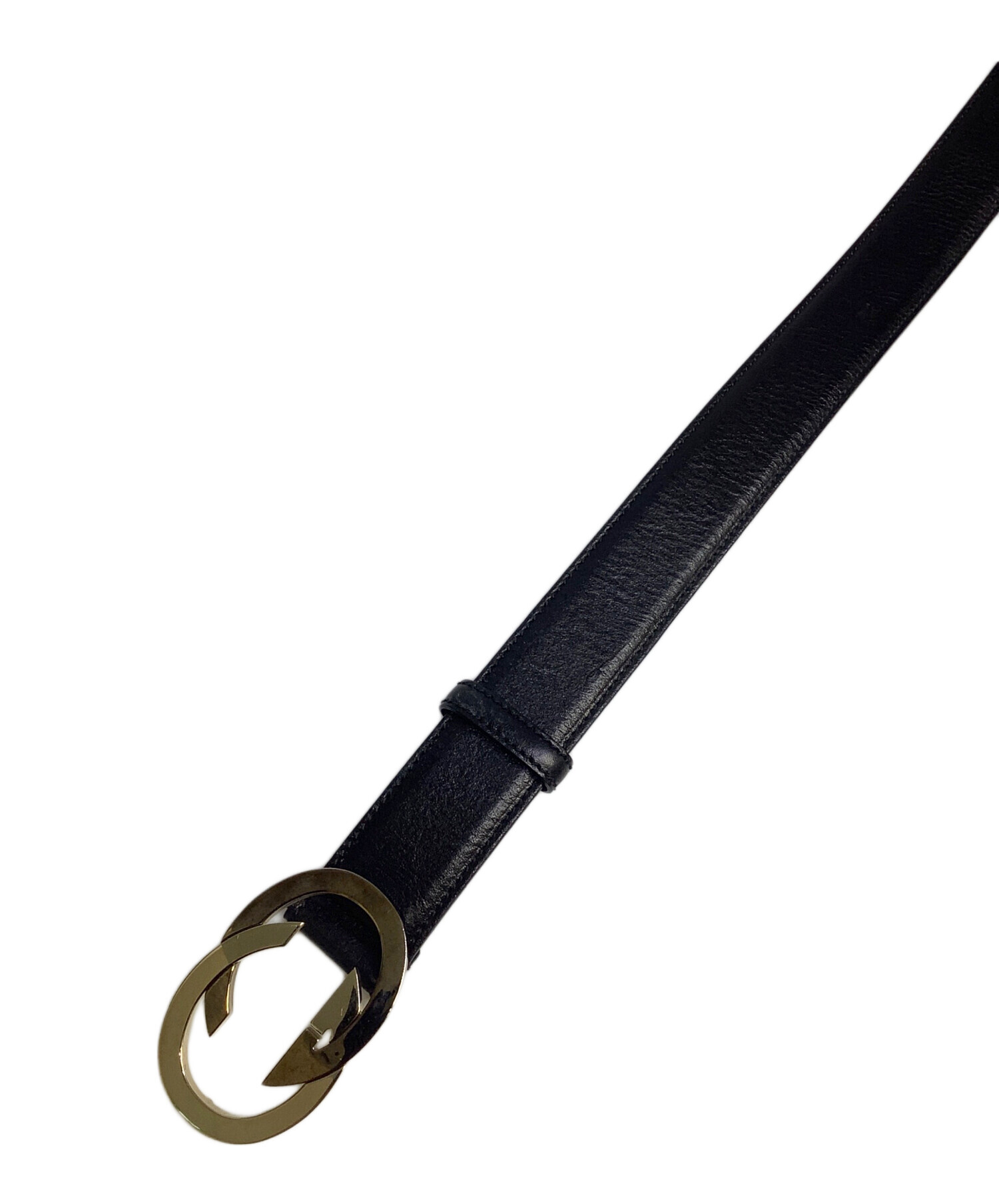 中古・古着通販】GUCCI (グッチ) インターロッキングGバックルベルト