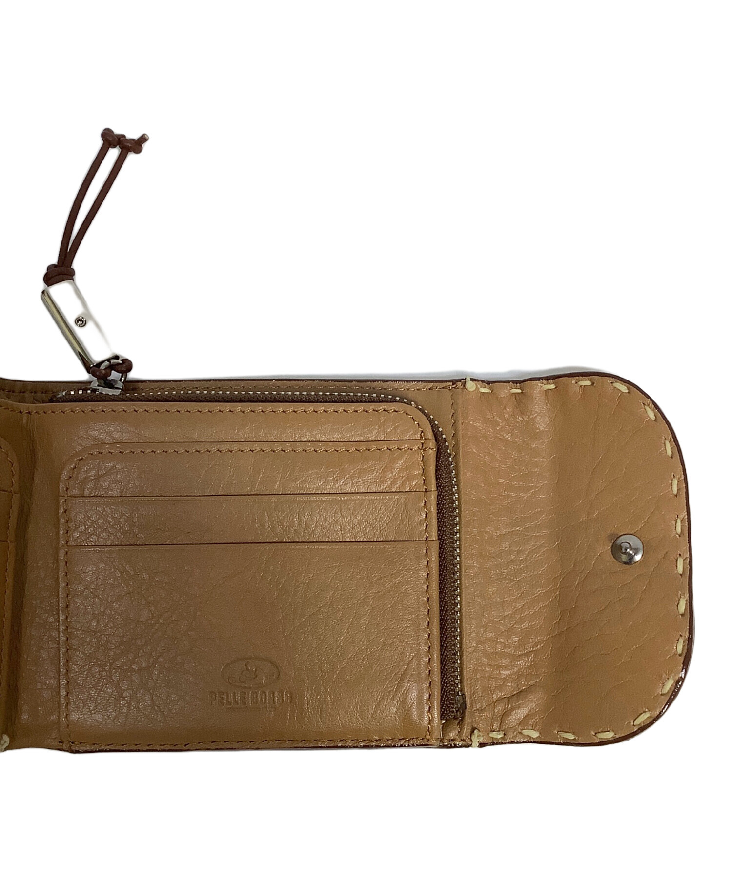 中古・古着通販】PELLE BORSA (ペレボルサ) 2つ折り財布｜ブランド