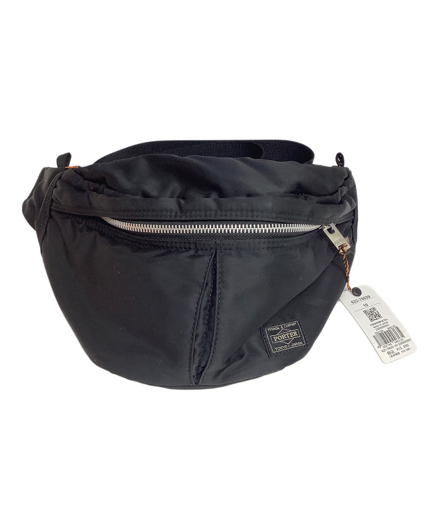 中古・古着通販】PORTER (ポーター) ウエストバッグ ブラック 