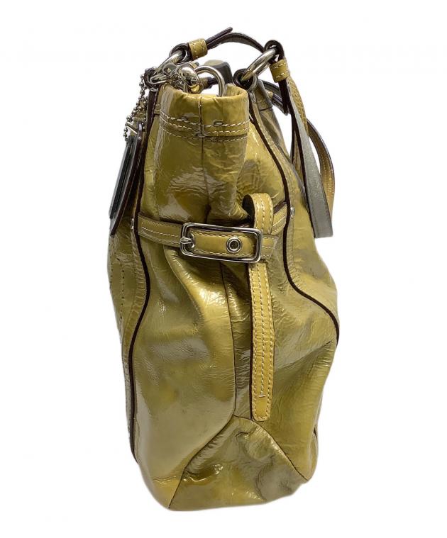 中古・古着通販】COACH (コーチ) 2WAYバッグ イエロー｜ブランド・古着