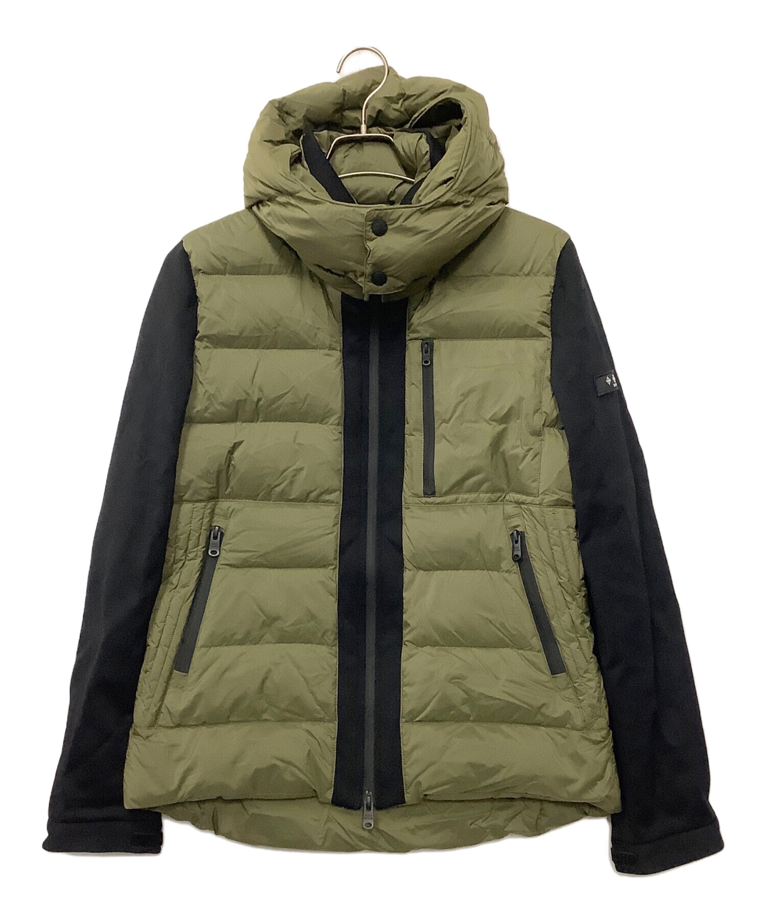 【TATRAS 】ダウンジャケット カーキ サイズ3（Mサイズ相当） 中古・古着通販】TATRAS (タトラス) ダウンジャケット カーキ サイズ