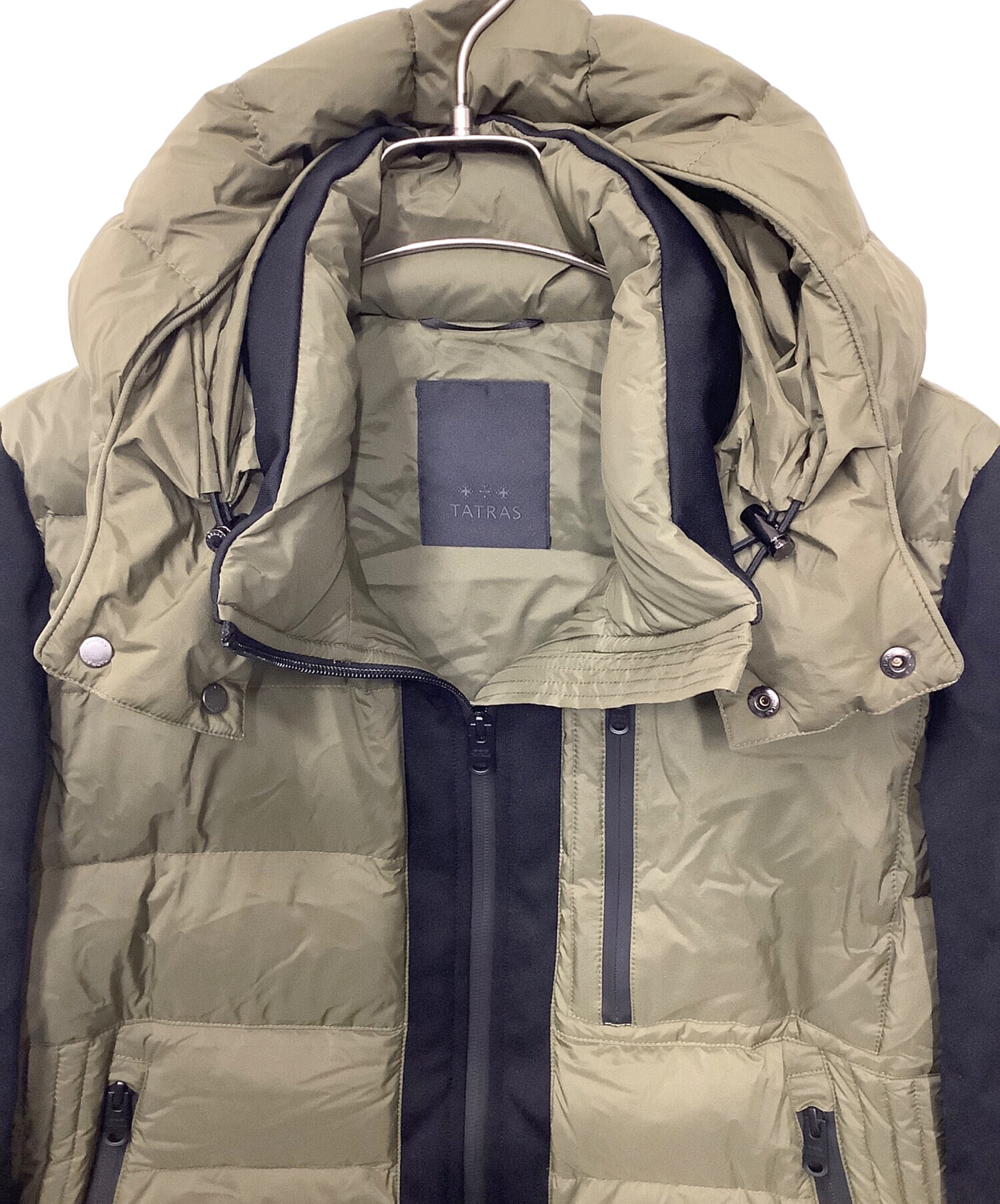 中古・古着通販】TATRAS (タトラス) ダウンジャケット カーキ サイズ