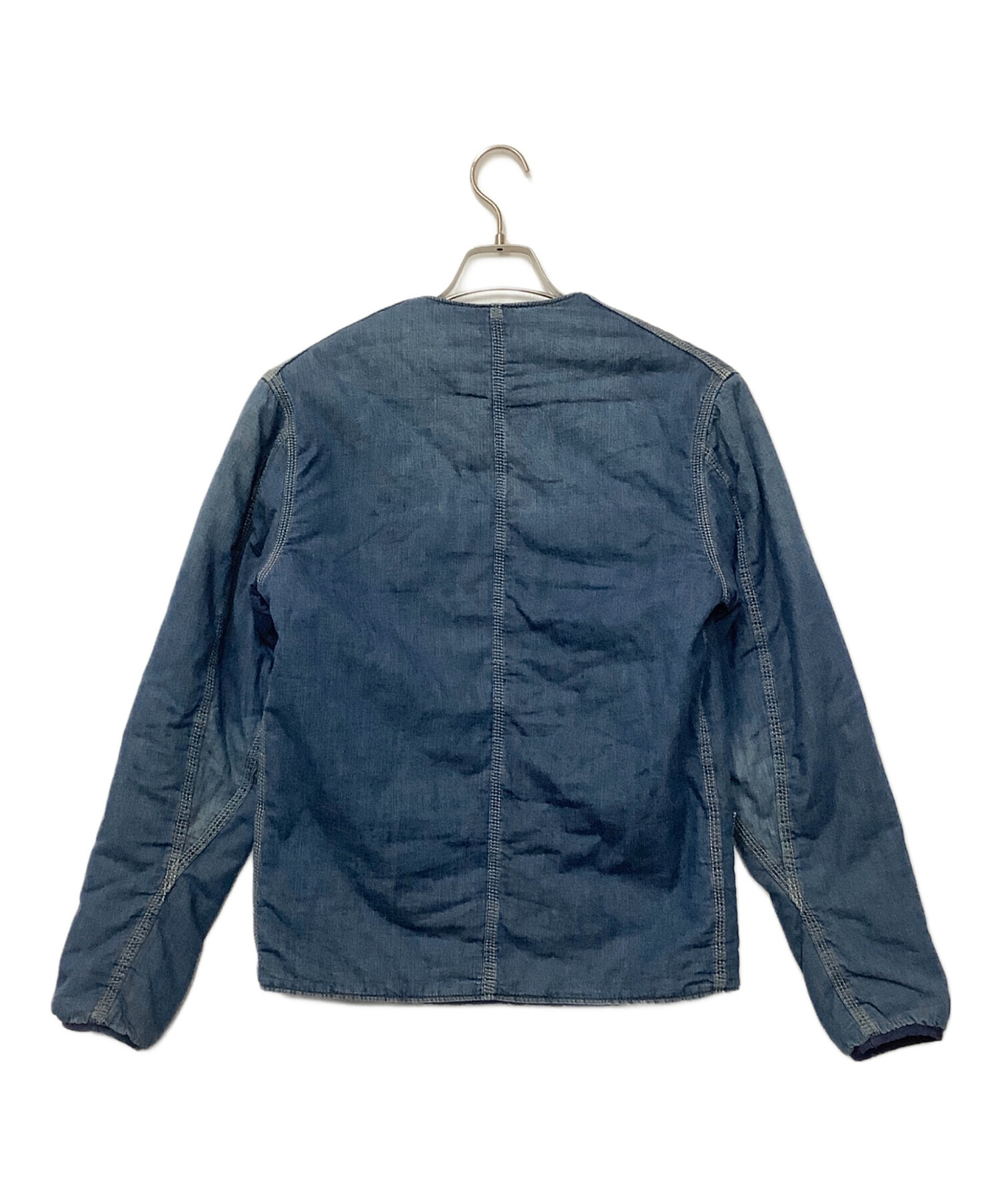 Lee デニムジャケット インディゴ 中古・古着通販】LEE (リー) デニムジャケット インディゴ サイズ:S