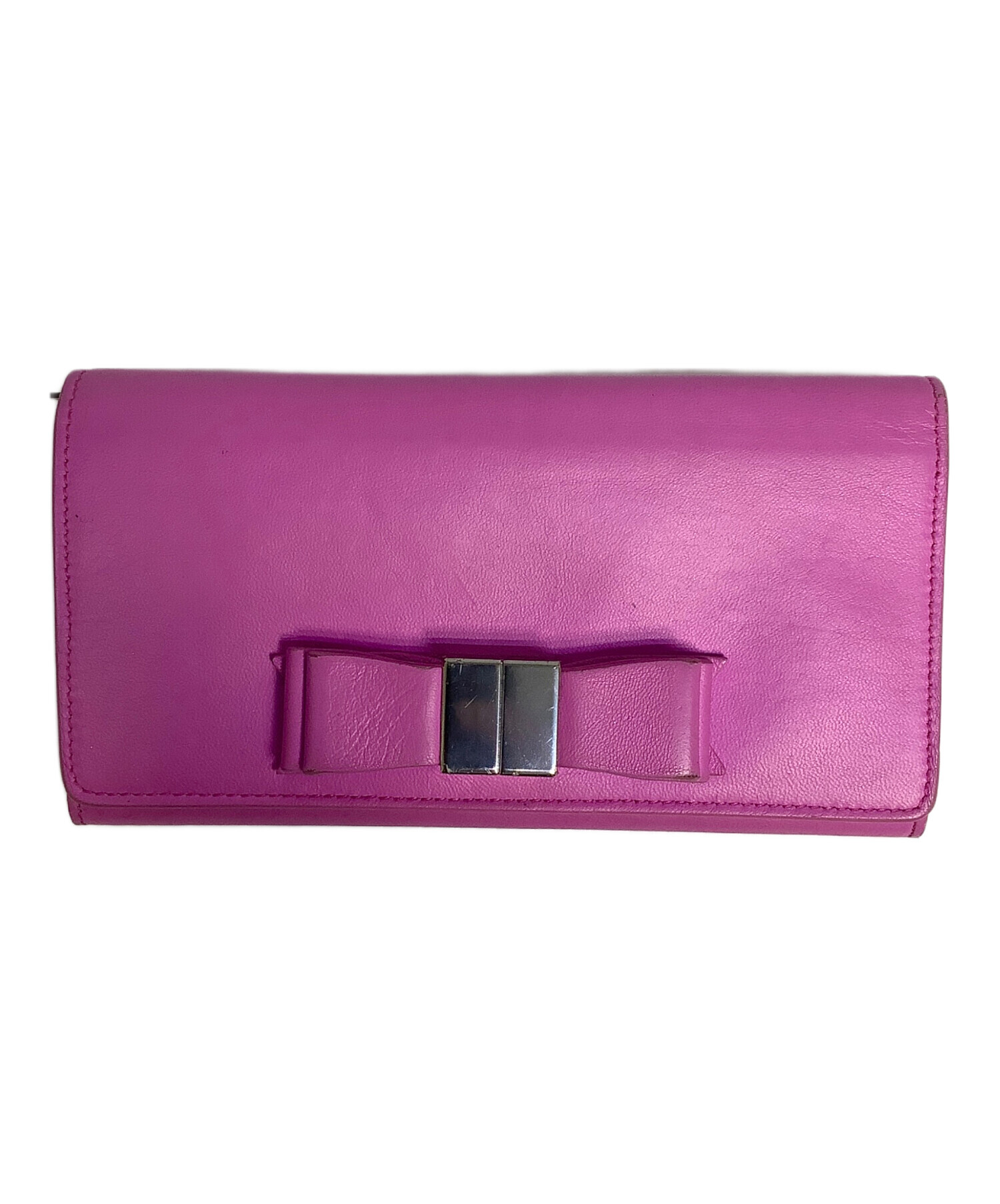 新品 BALENCIAGA ピンク 長財布 中古・古着通販】BALENCIAGA (バレンシアガ) 長財布 ピンク｜ブランド