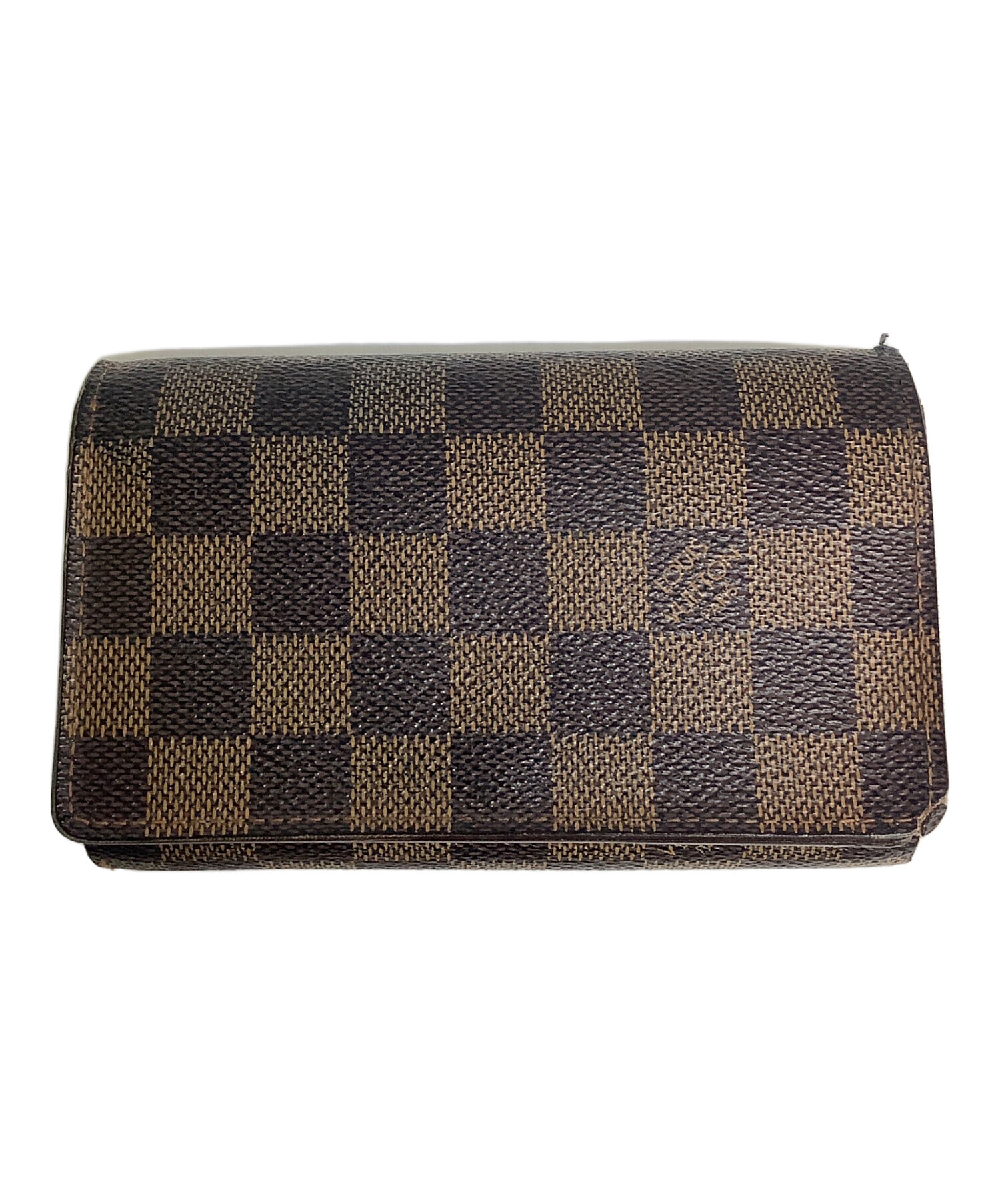 中古・古着通販】LOUIS VUITTON (ルイ ヴィトン) 2つ折り財布 ブラウン