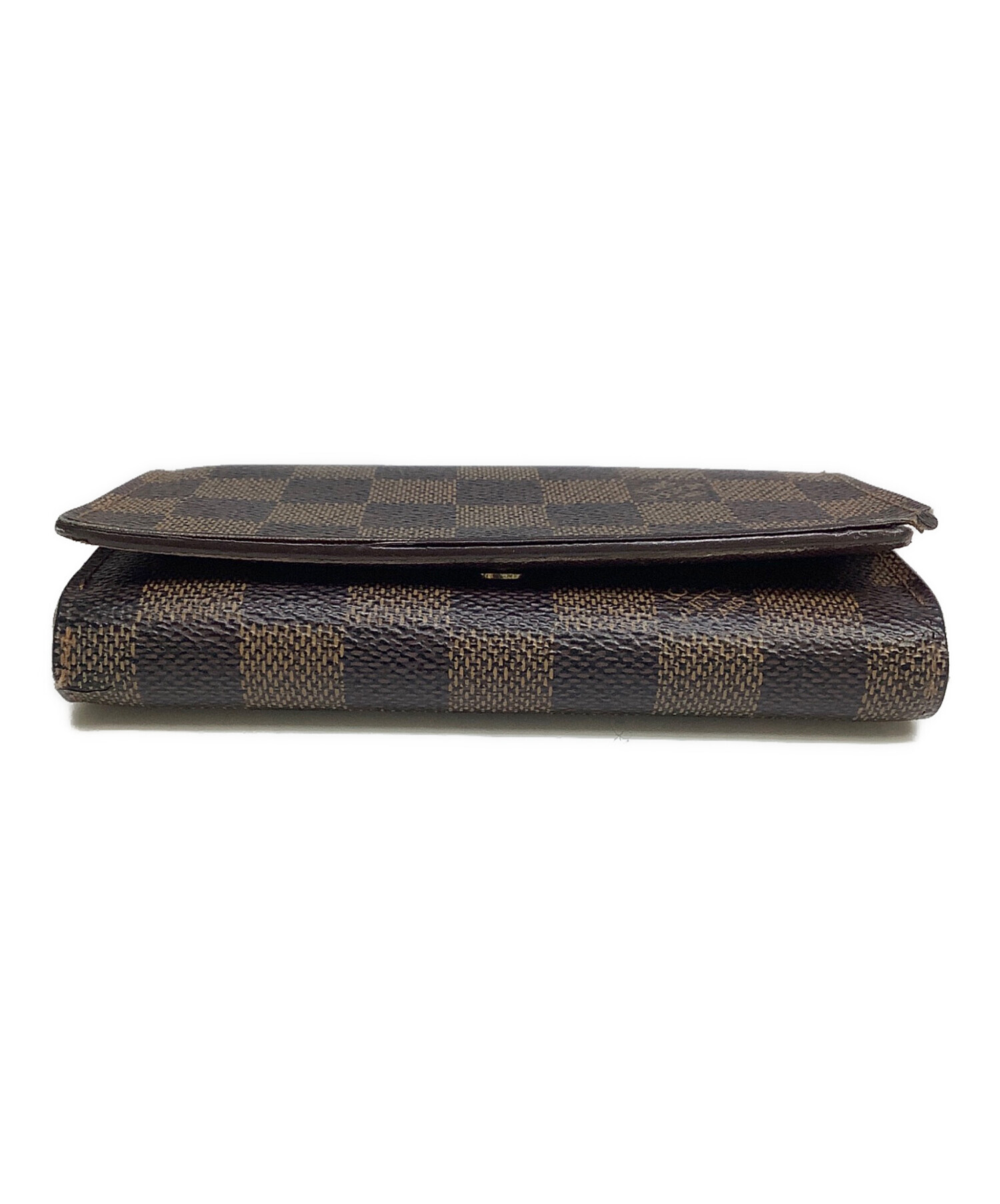 中古・古着通販】LOUIS VUITTON (ルイ ヴィトン) 2つ折り財布 ブラウン