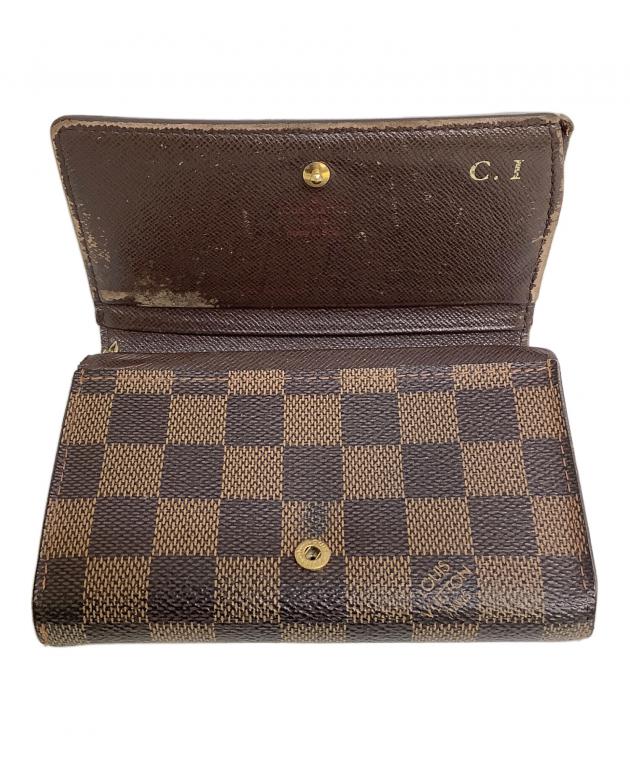 中古・古着通販】LOUIS VUITTON (ルイ ヴィトン) 2つ折り財布 ブラウン