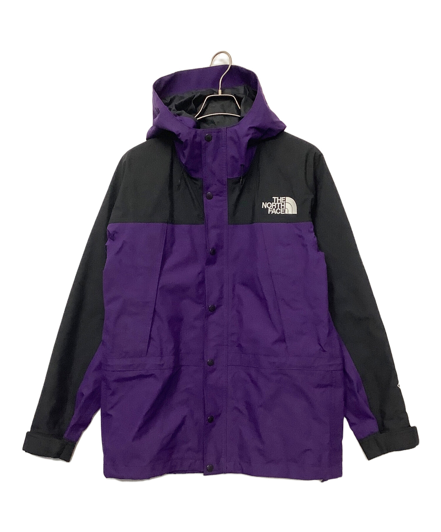 THE NORTH FACE マウンテンパーカー Lサイズ パープル/ブラック 中古・古着通販】THE NORTH FACE (ザ ノース フェイス) マウンテン