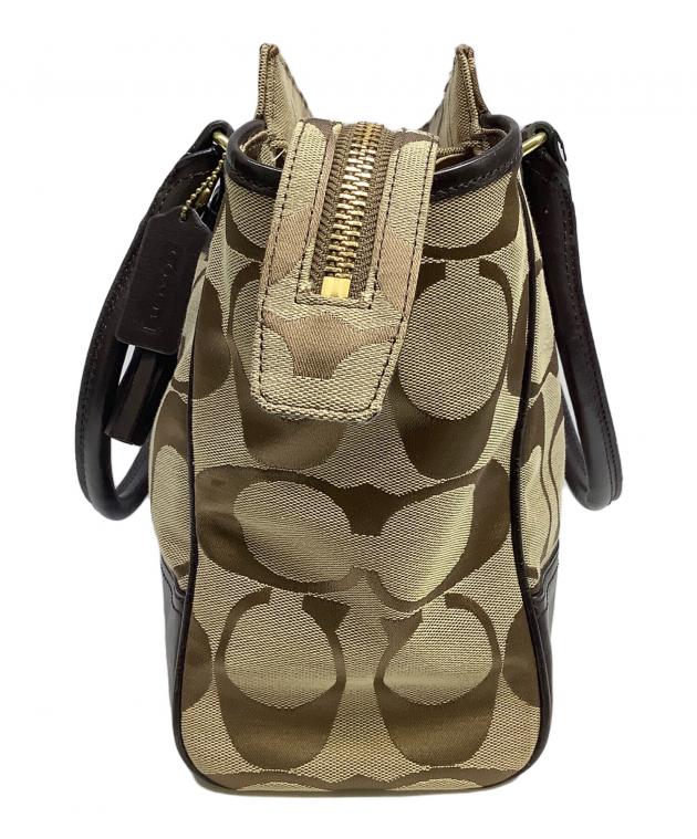 中古・古着通販】COACH (コーチ) トートバッグ ブラウン｜ブランド