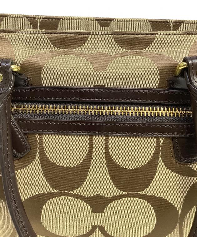 中古・古着通販】COACH (コーチ) トートバッグ ブラウン｜ブランド