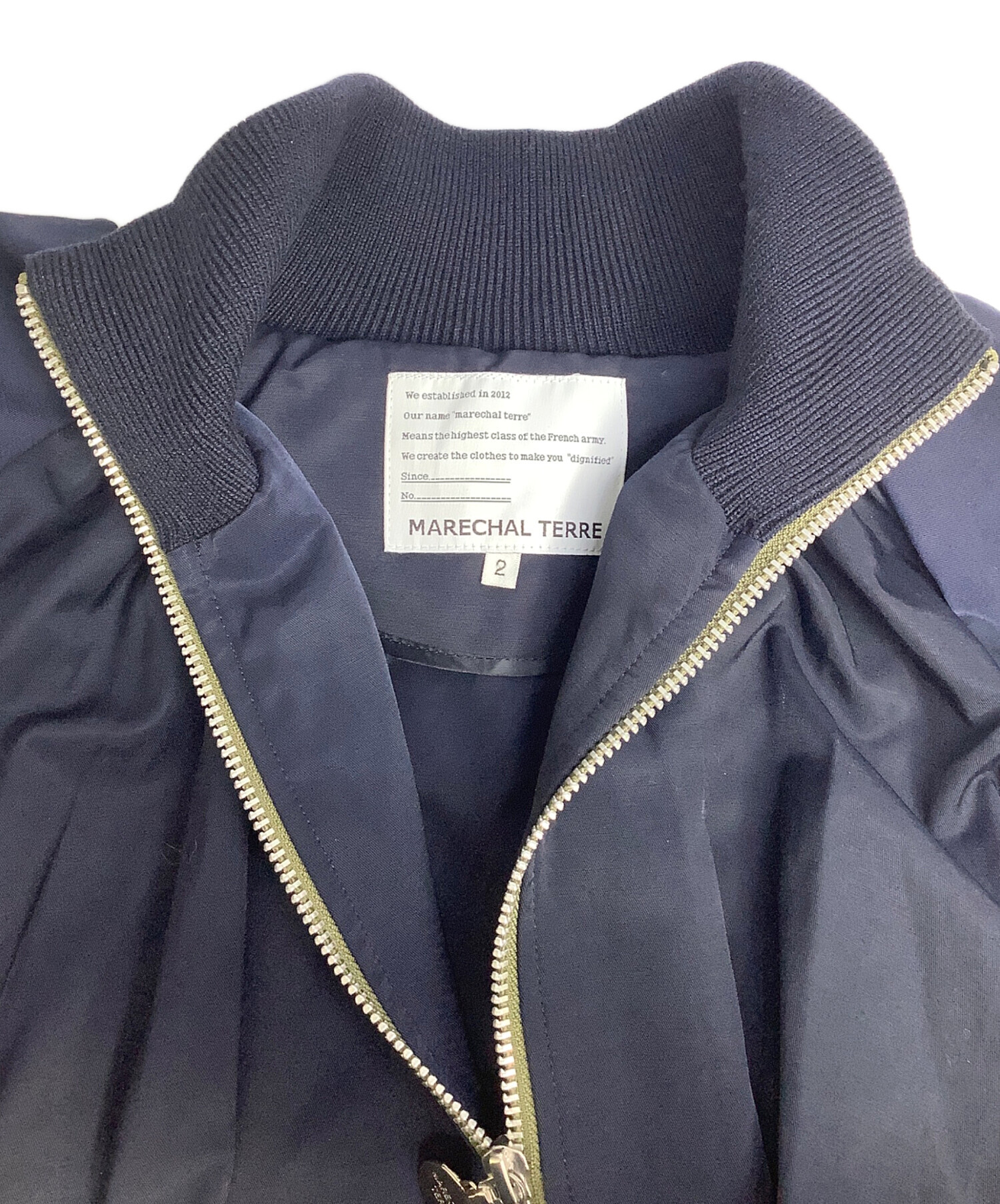 中古・古着通販】MARECHAL TERRE (マルシャルテル) スタンドカラー