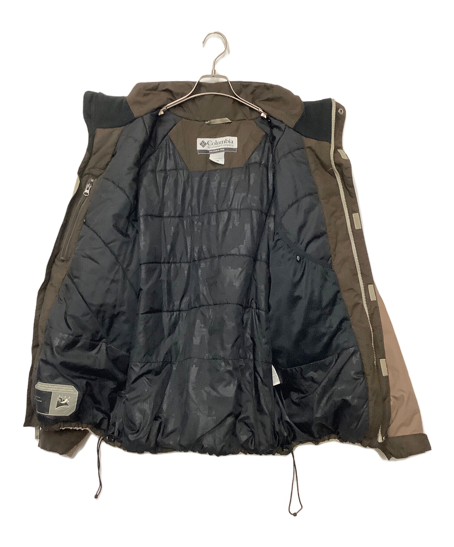 中古・古着通販】Columbia (コロンビア) ナイロンジャケット ベージュ 