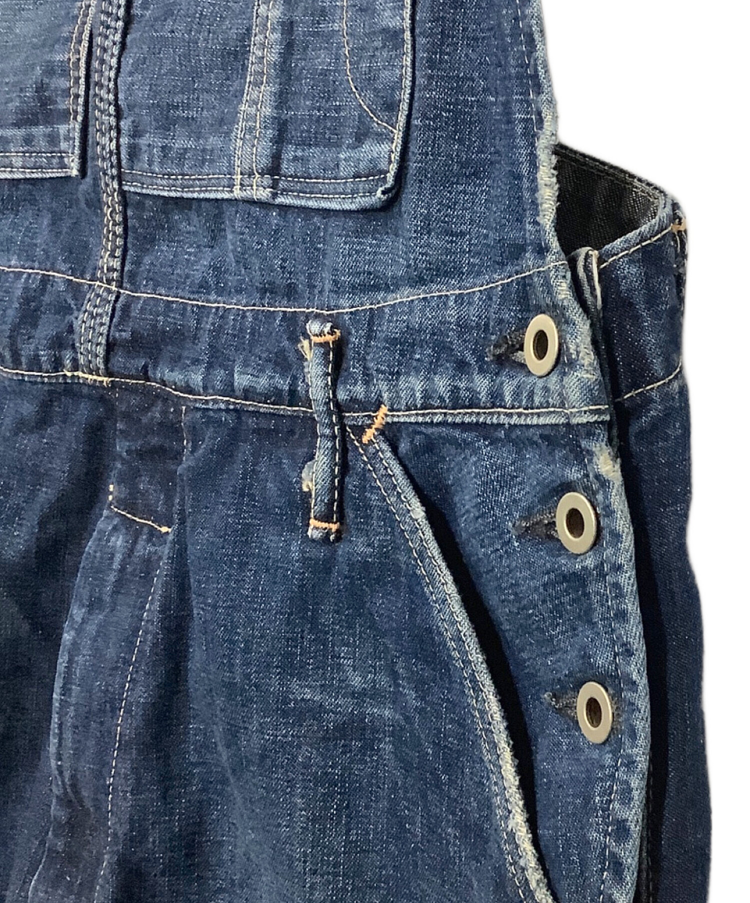 orslow インディゴ　オーバーオール 中古・古着通販】orSlow (オアスロウ) オーバーオール インディゴ
