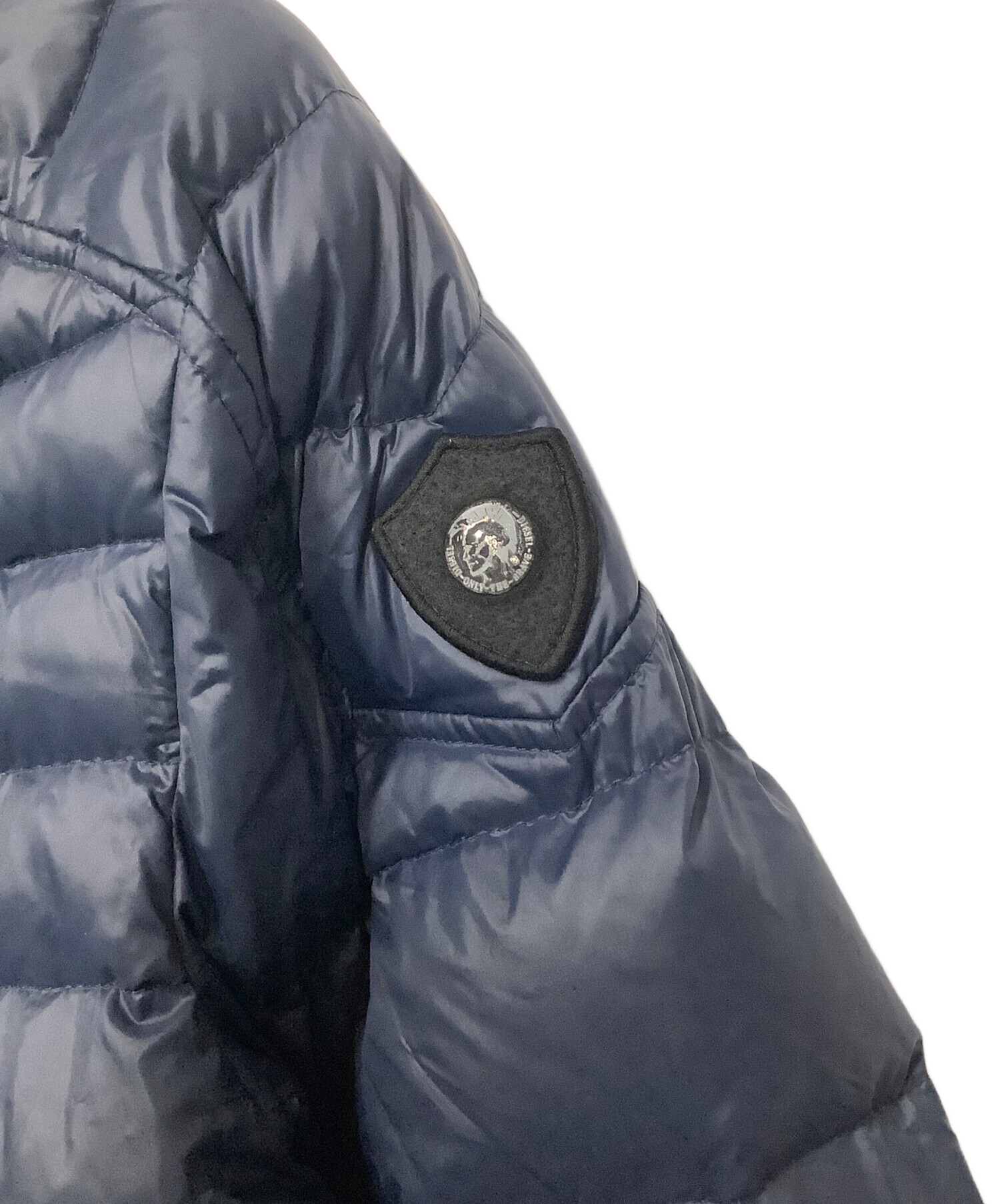 中古・古着通販】DIESEL (ディーゼル) ダウンジャケット ネイビー