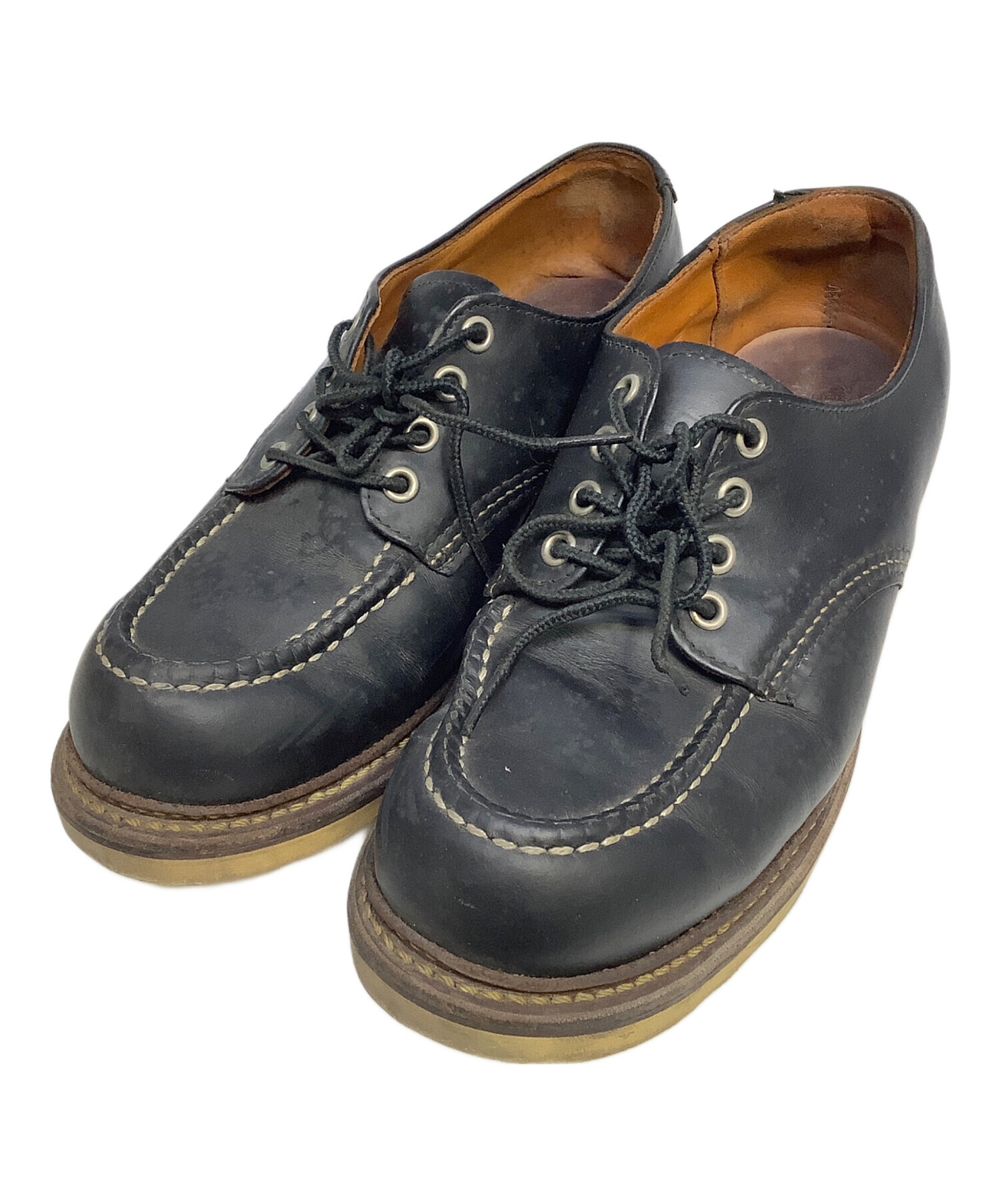 中古・古着通販】RED WING (レッドウィング) レザーシューズ ブラック
