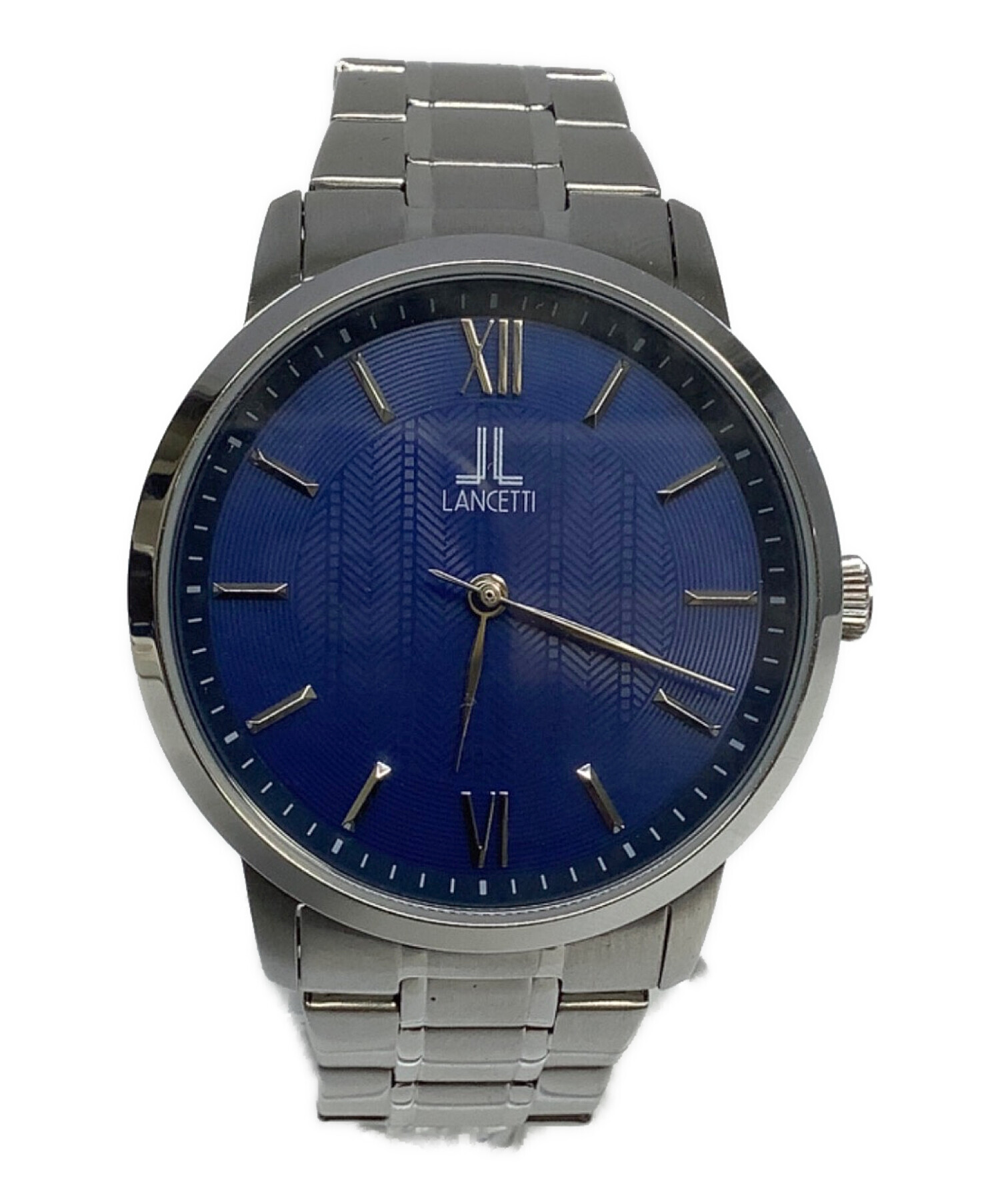 中古・古着通販】LANCETTI (ランチェッティ) 腕時計 ブルー｜ブランド
