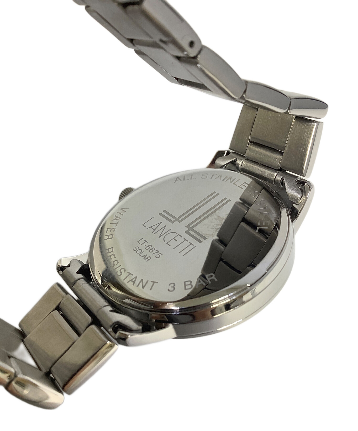 最終特価！LANCETTI  メンズ　腕時計 中古・古着通販】LANCETTI (ランチェッティ) 腕時計 ブルー｜ブランド