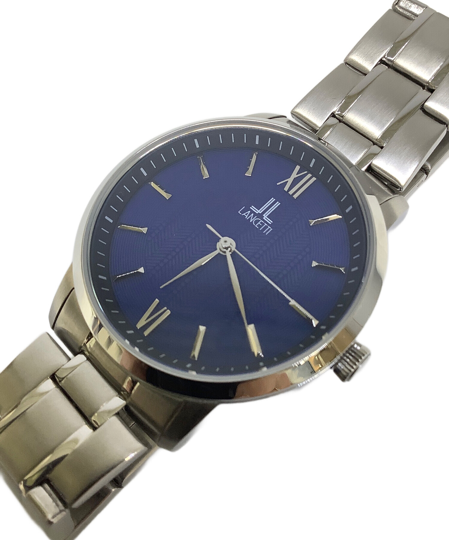 中古・古着通販】LANCETTI (ランチェッティ) 腕時計 ブルー｜ブランド 