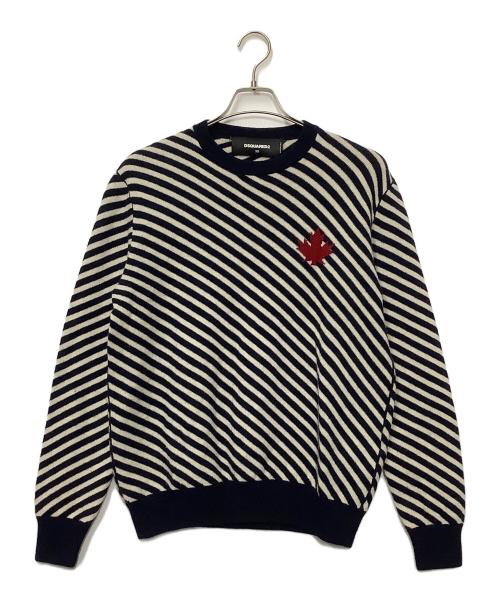 新品未使用 DSQUARED2 21SS ニットパンツ ブラック sizeM DSQUARED2（ディースクエアード） スウェットパンツ S79KA0045 S25516