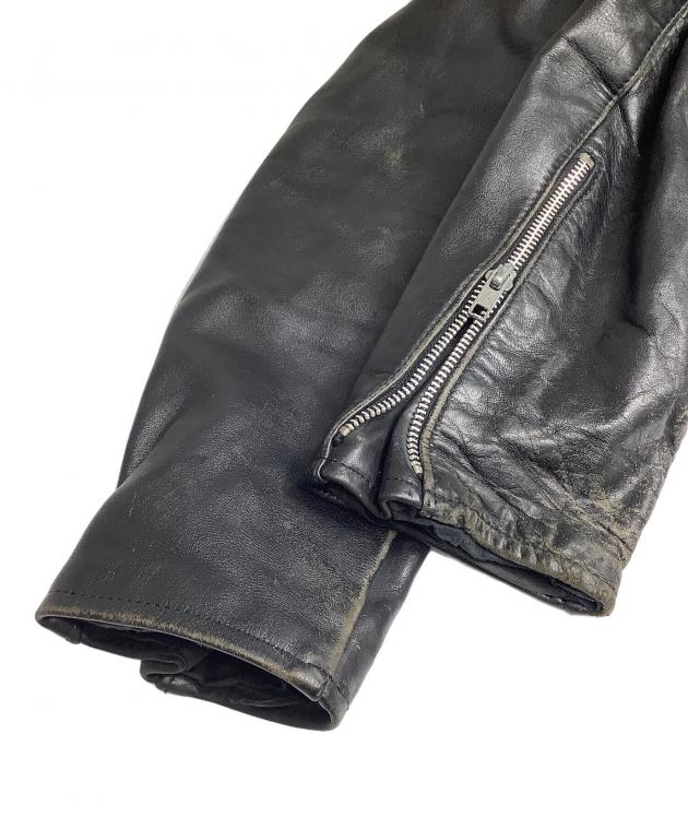 中古・古着通販】reed (リード) ライダースジャケット ブラック サイズ