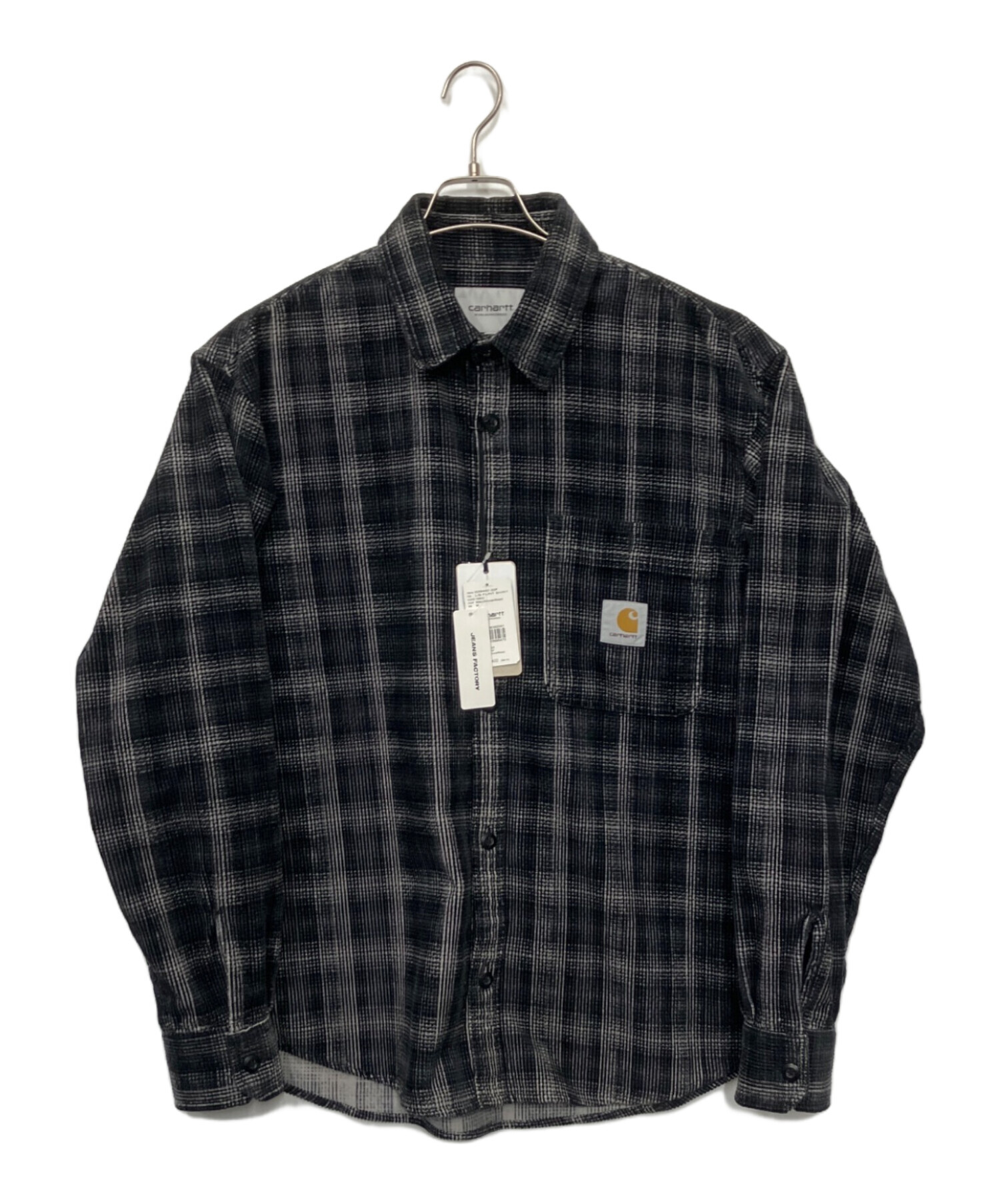 中古・古着通販】CarHartt (カーハート) 長袖シャツ ブラック サイズ:M