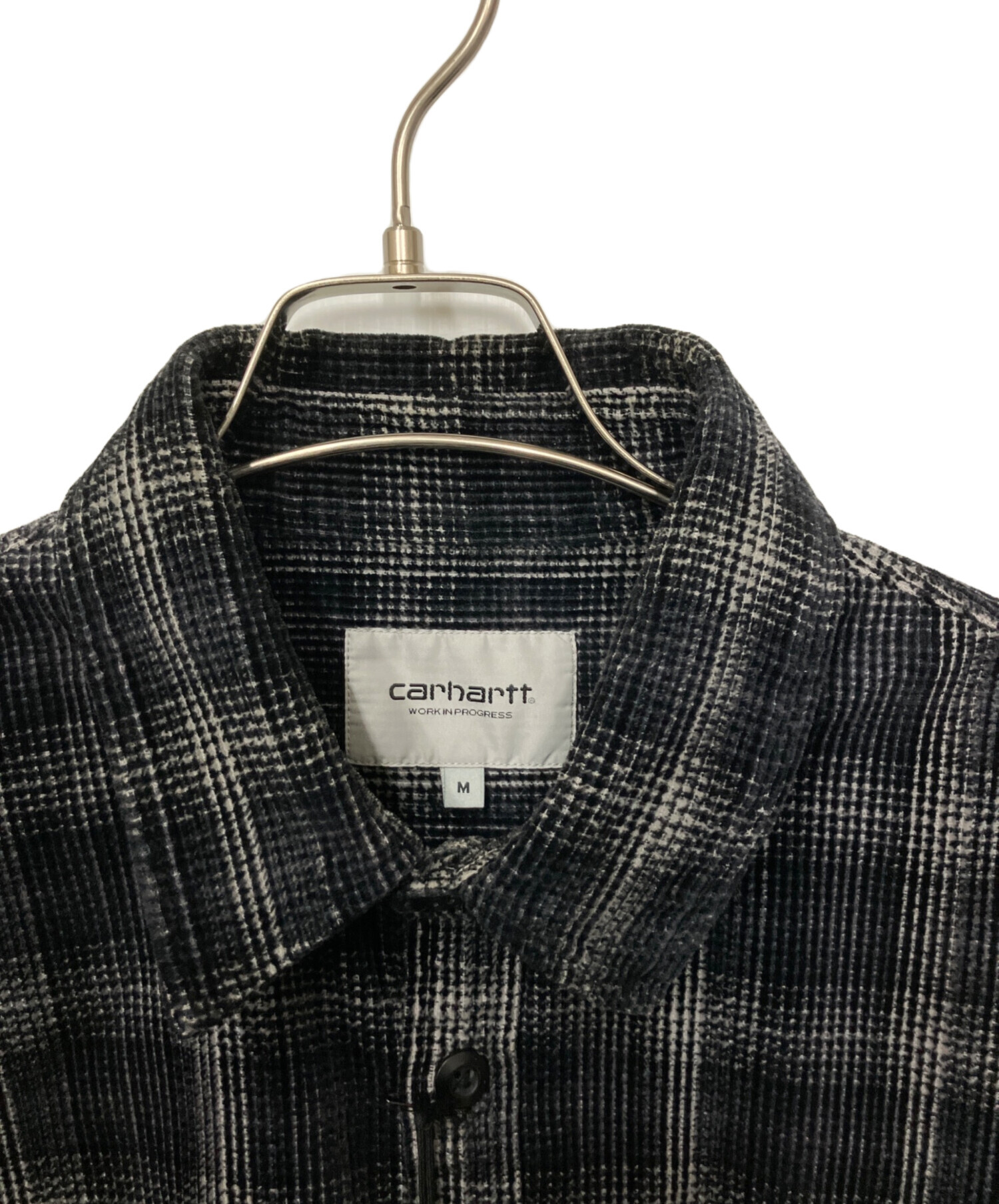 中古・古着通販】CarHartt (カーハート) 長袖シャツ ブラック サイズ:M 