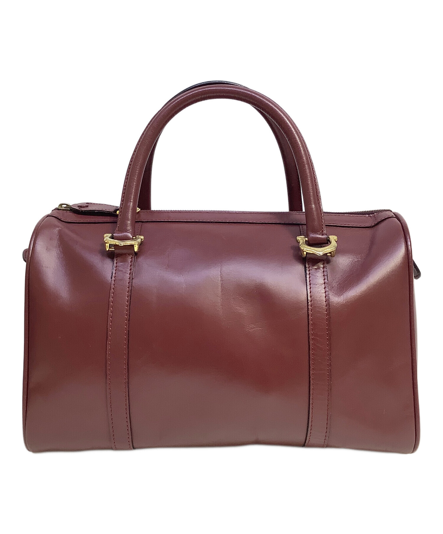 中古・古着通販】Cartier (カルティエ) ハンドバッグ レッド｜ブランド