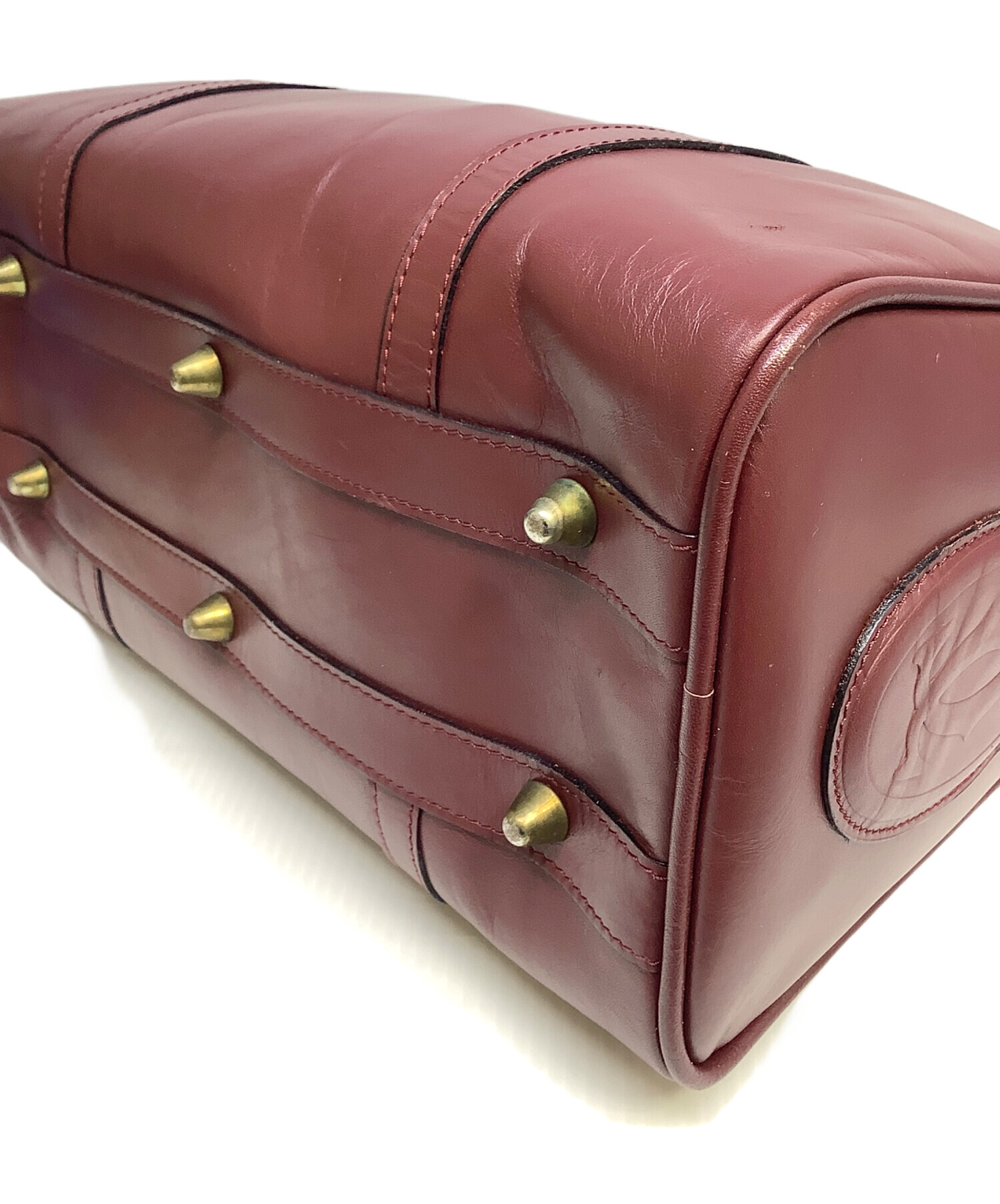 18日まで引越し特売セールレア　美品 Cartier ハンドバッグ 中古・古着通販】Cartier (カルティエ) ハンドバッグ レッド｜ブランド
