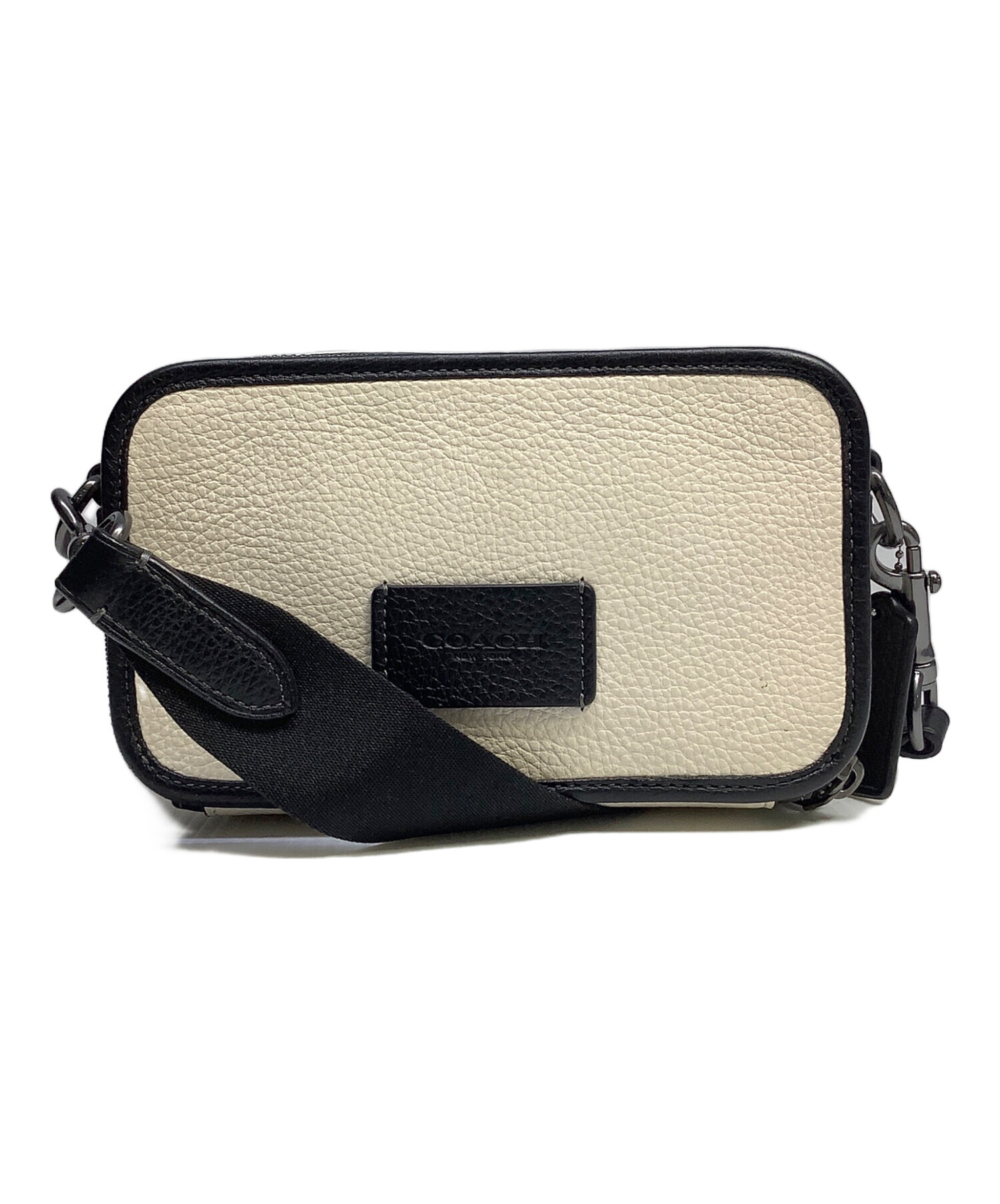 中古・古着通販】COACH (コーチ) ショルダーバッグ アイボリー