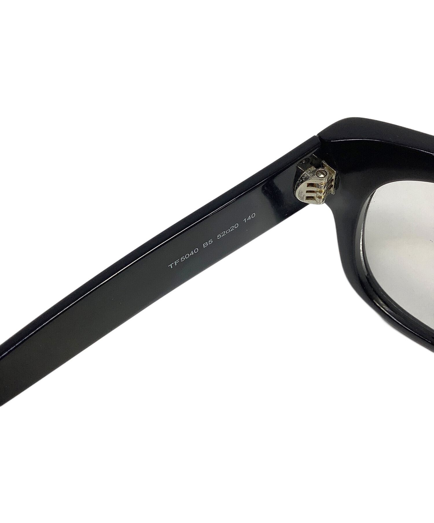 中古・古着通販】TOM FORD (トムフォード) 伊達眼鏡 ブラック サイズ 