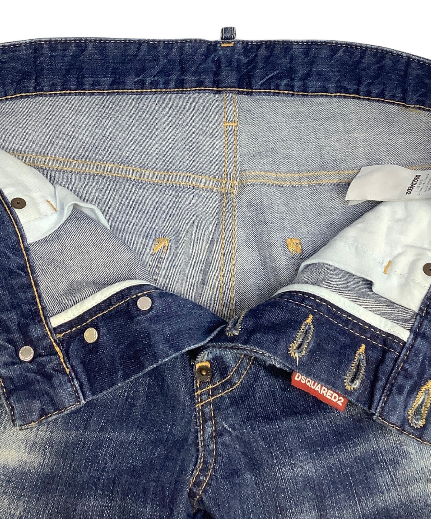 中古・古着通販】DSQUARED2 (ディースクエアード) デニムパンツ