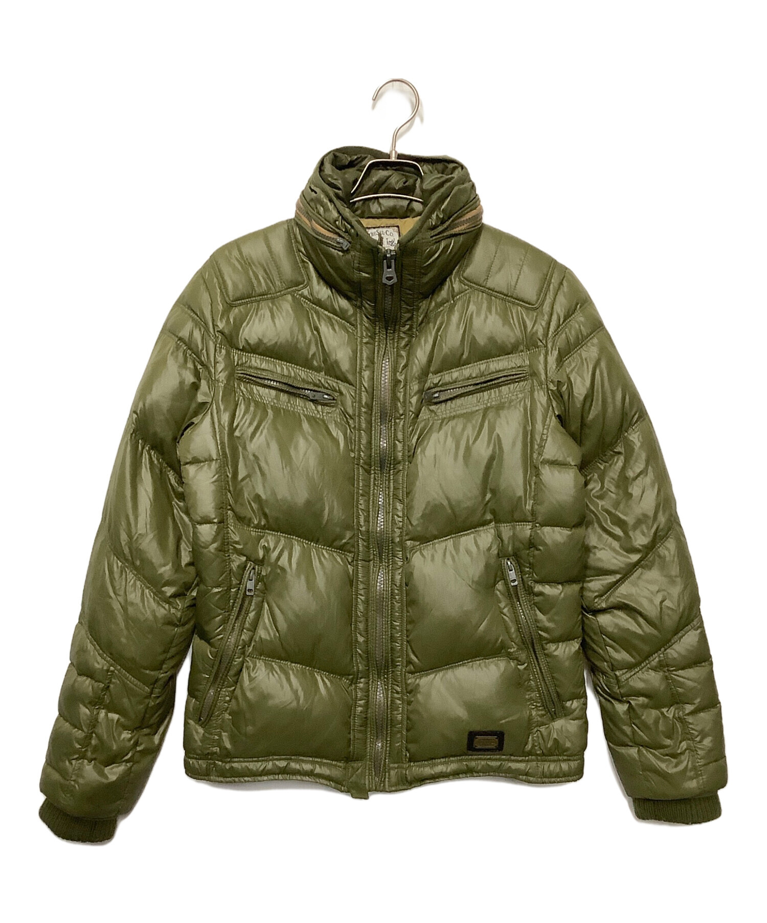 中古・古着通販】DIESEL (ディーゼル) ダウンジャケット カーキ サイズ