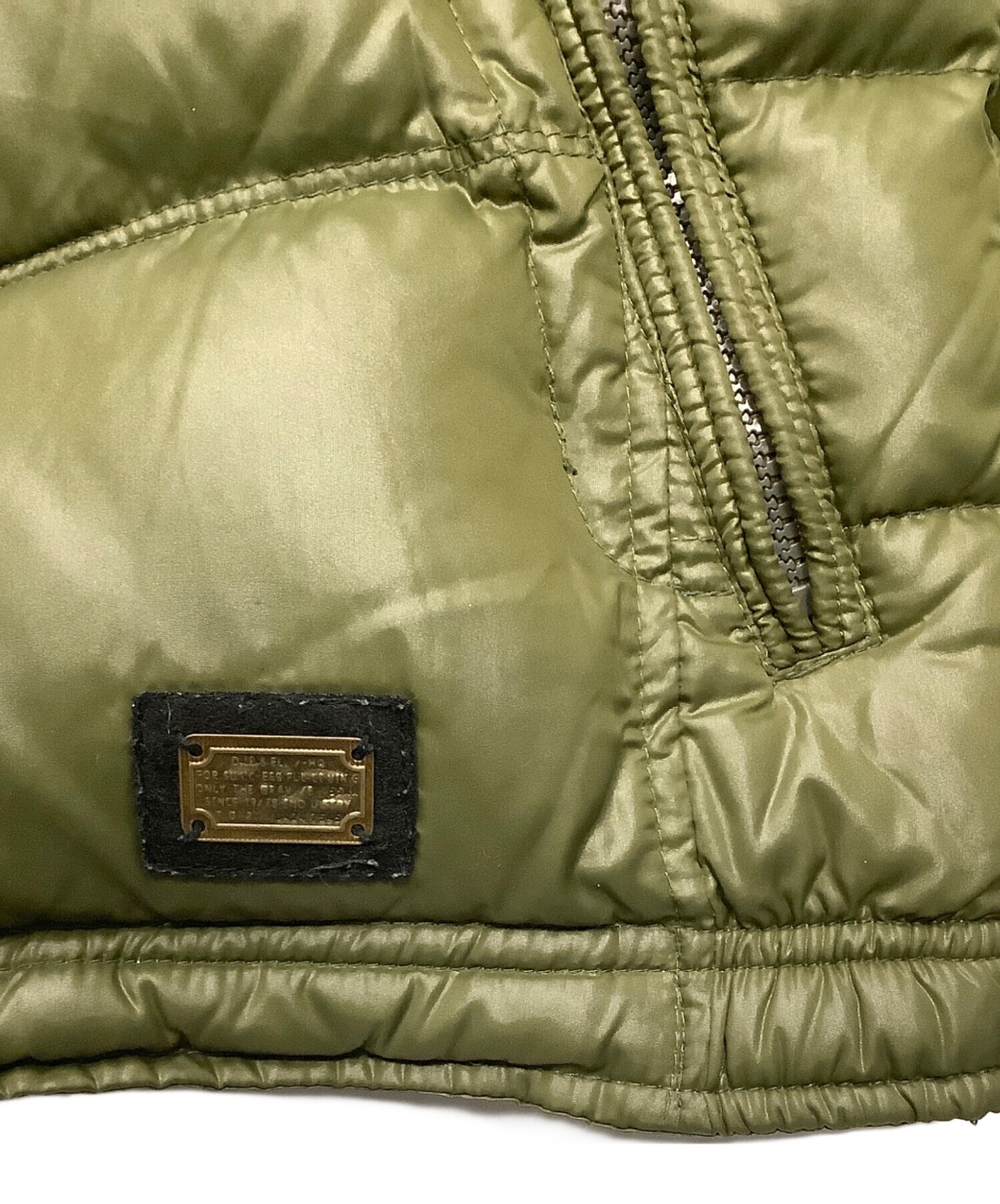 中古・古着通販】DIESEL (ディーゼル) ダウンジャケット カーキ サイズ