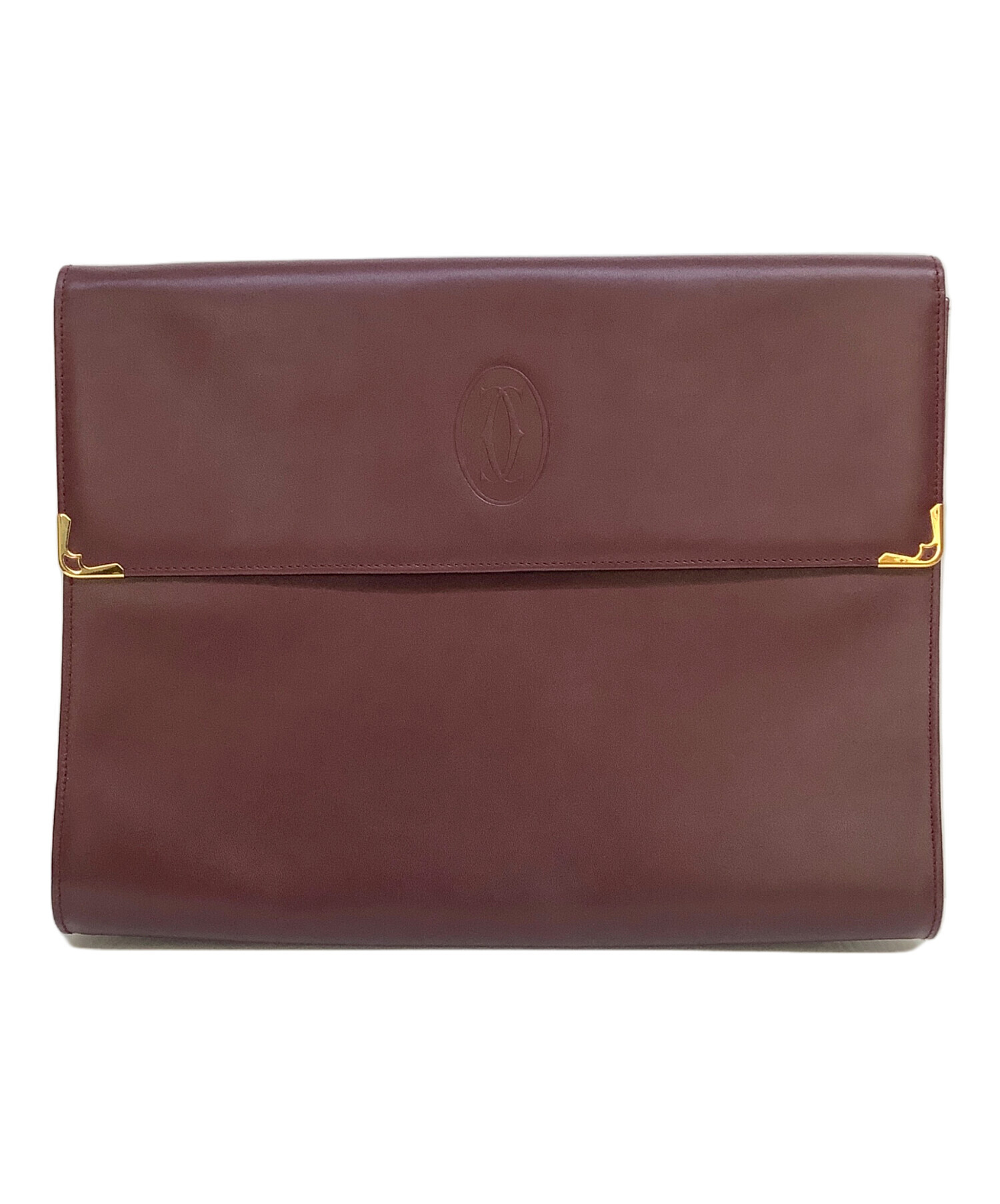 Cartierレザー クラッチバッグ 中古・古着通販】Cartier (カルティエ) クラッチバッグ｜ブランド