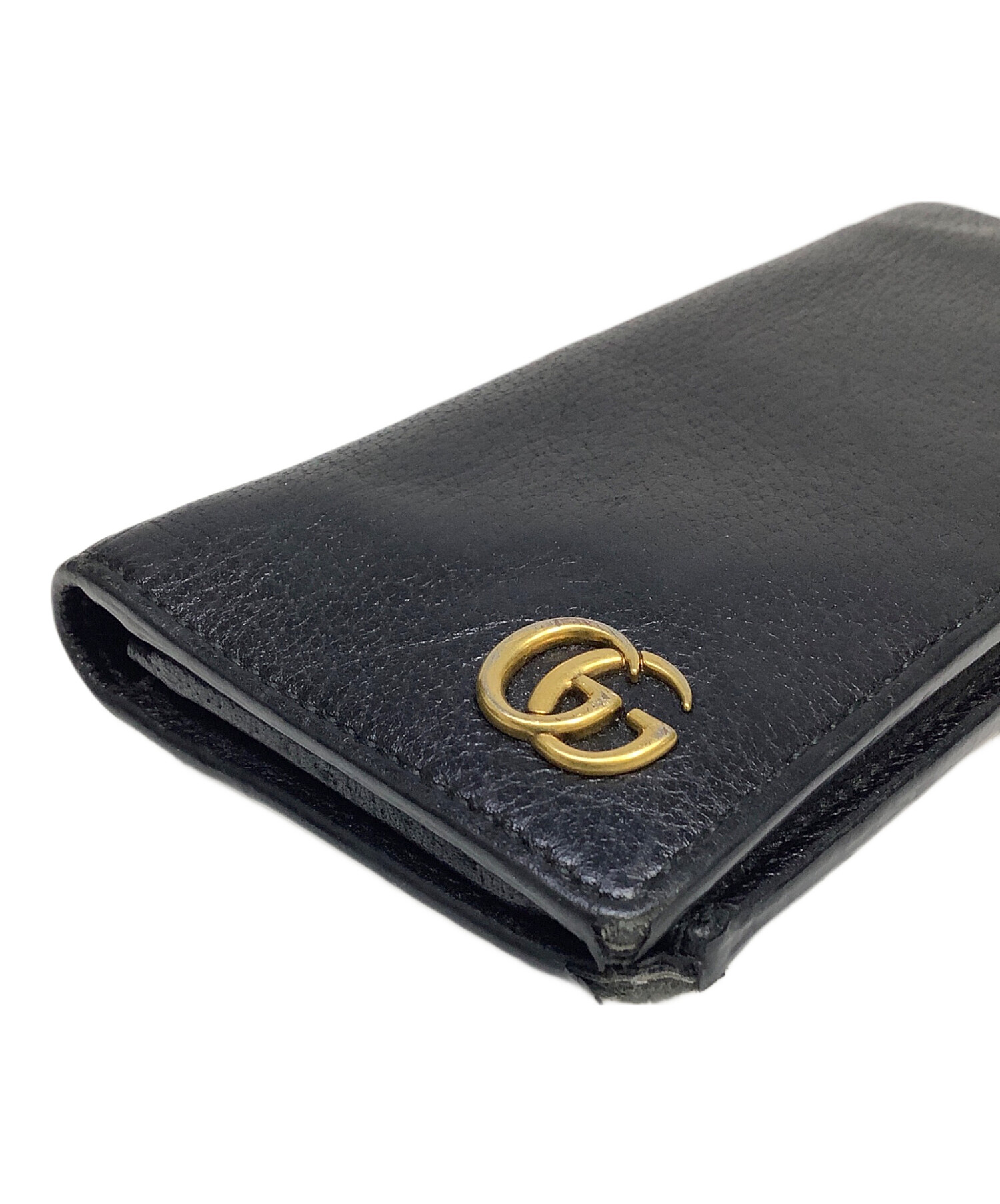 中古・古着通販】GUCCI (グッチ) 長財布 ブラック｜ブランド・古着通販