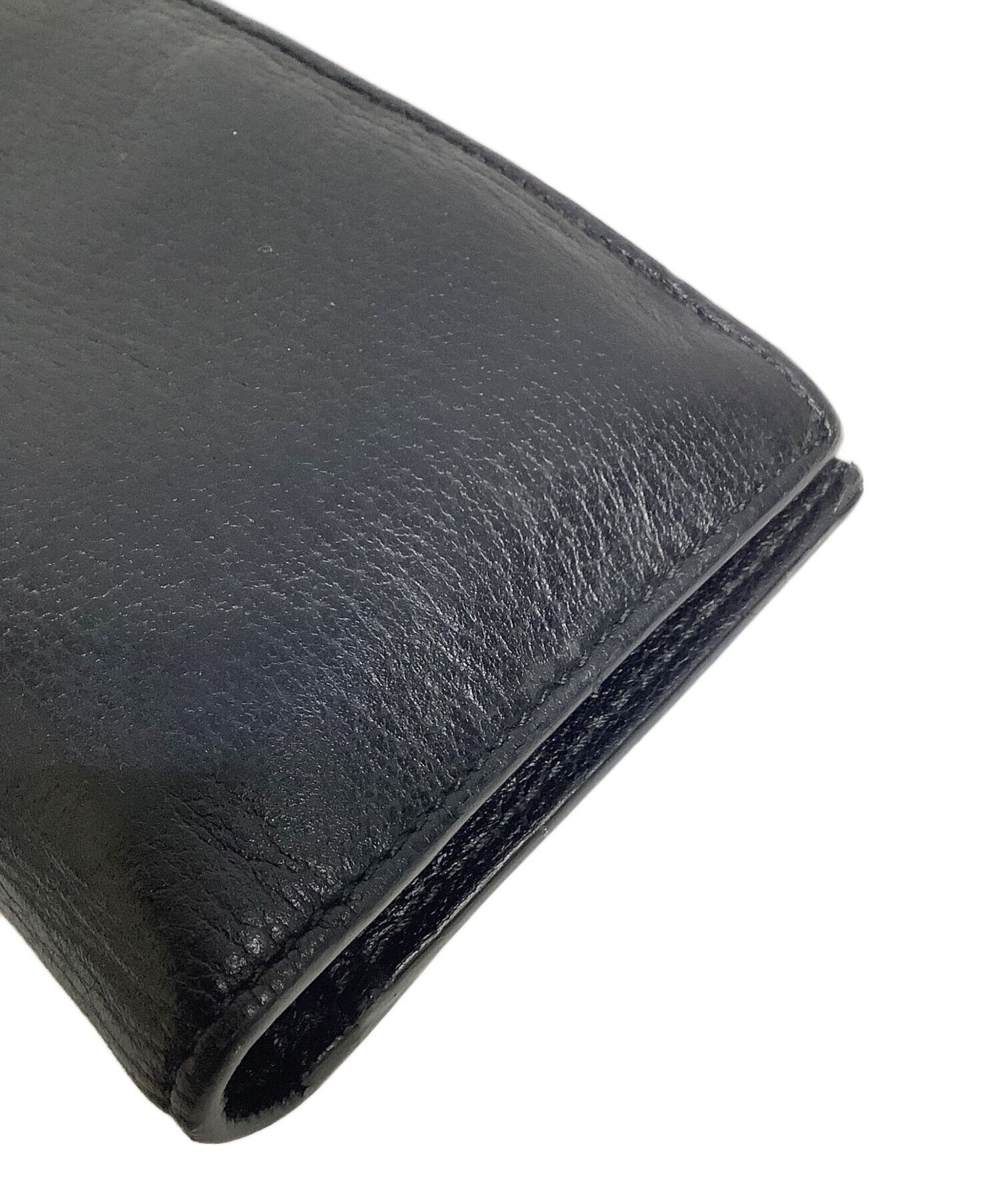 中古・古着通販】GUCCI (グッチ) 長財布 ブラック｜ブランド・古着通販