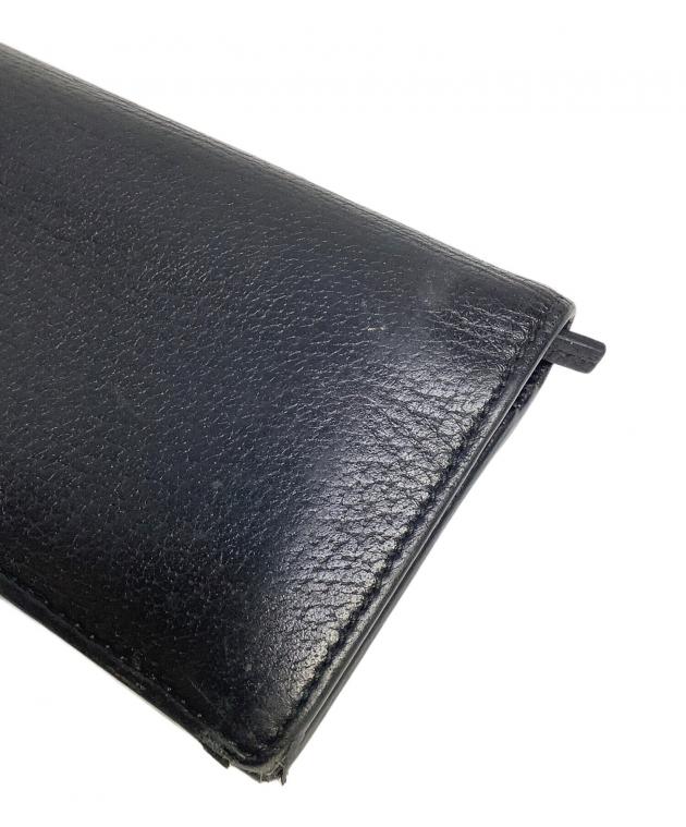 中古・古着通販】GUCCI (グッチ) 長財布 ブラック｜ブランド・古着通販